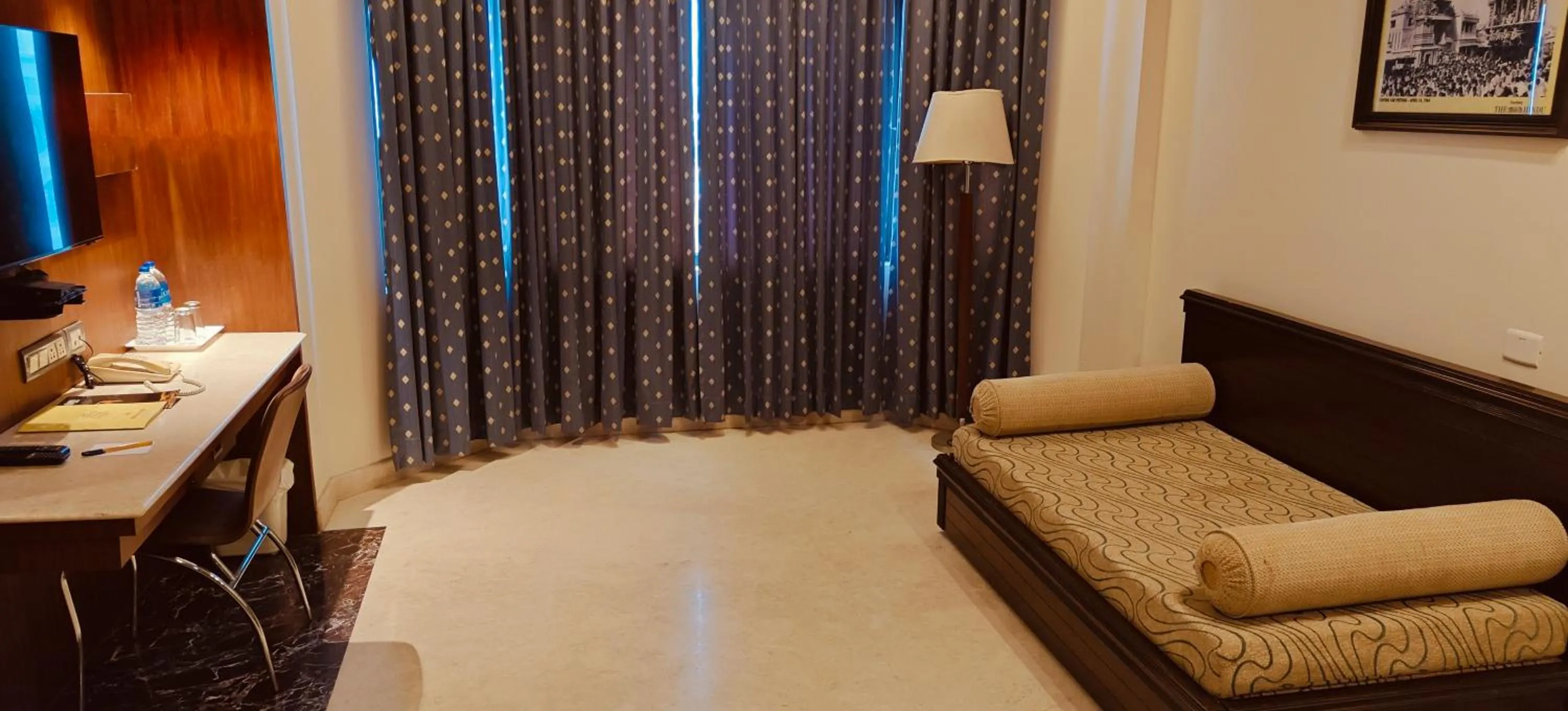 Bed in Hotel Ger manus Madurai