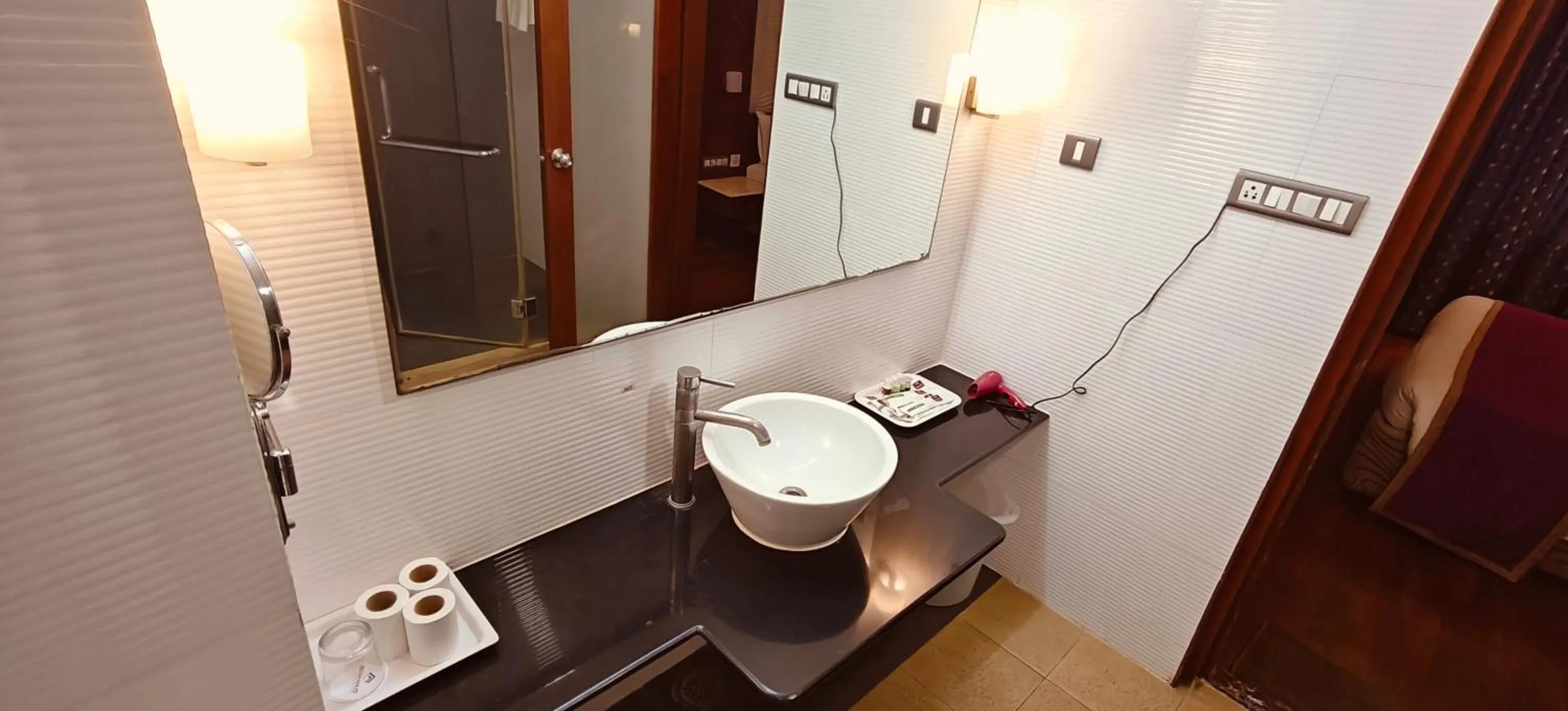 Toilet in Hotel Ger manus Madurai
