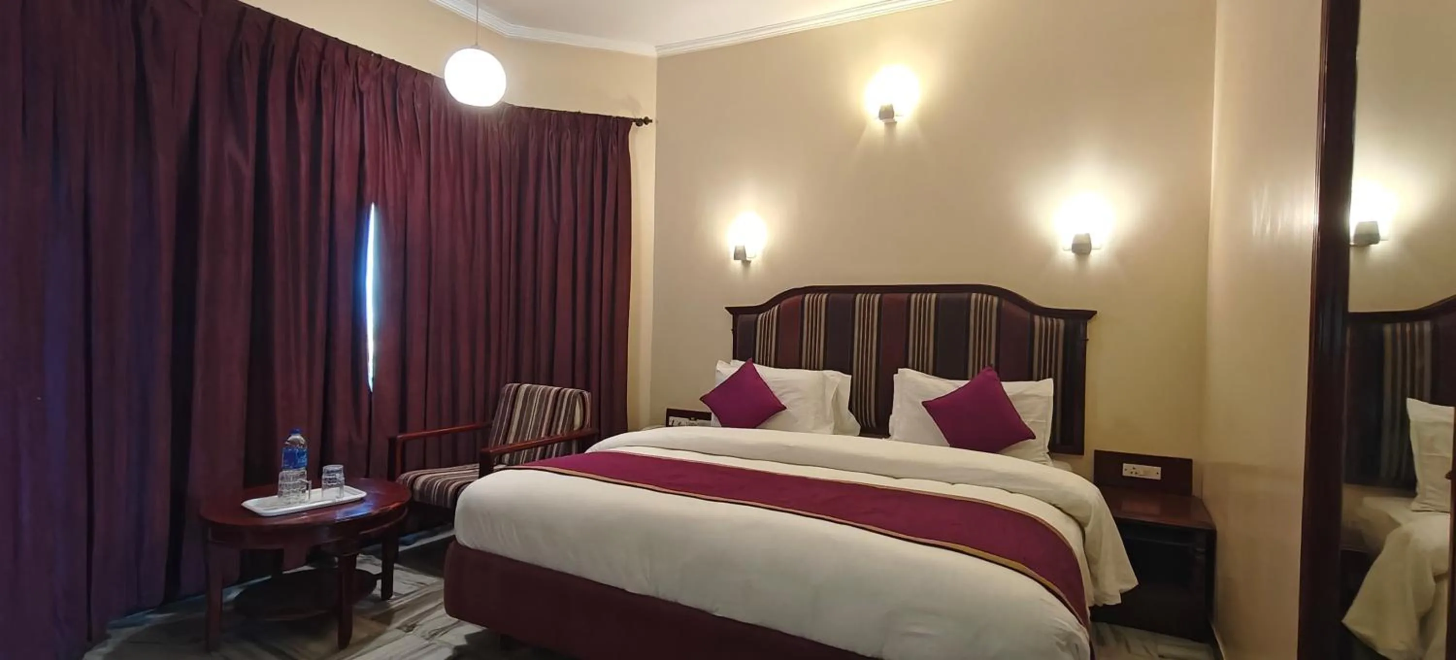Bed in Hotel Ger manus Madurai