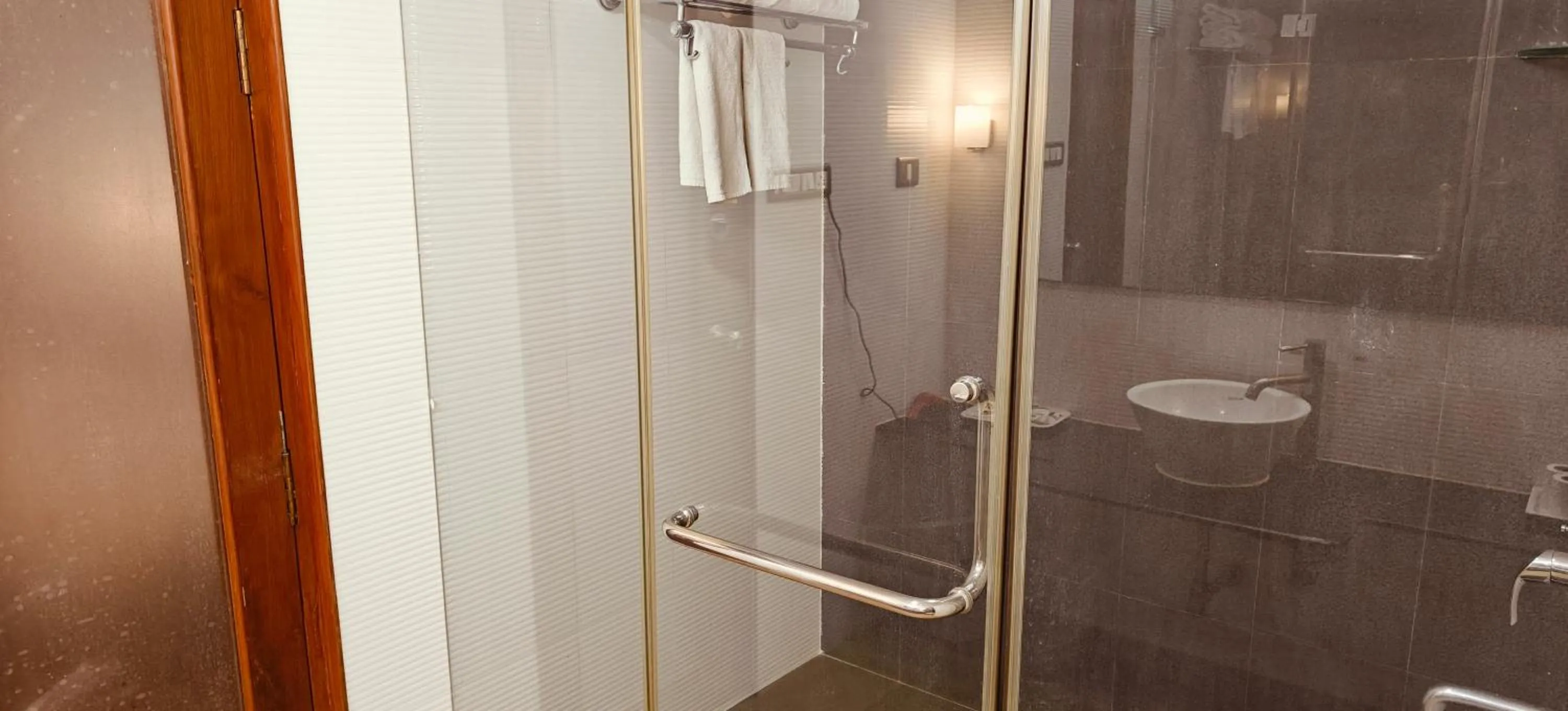 Toilet in Hotel Ger manus Madurai