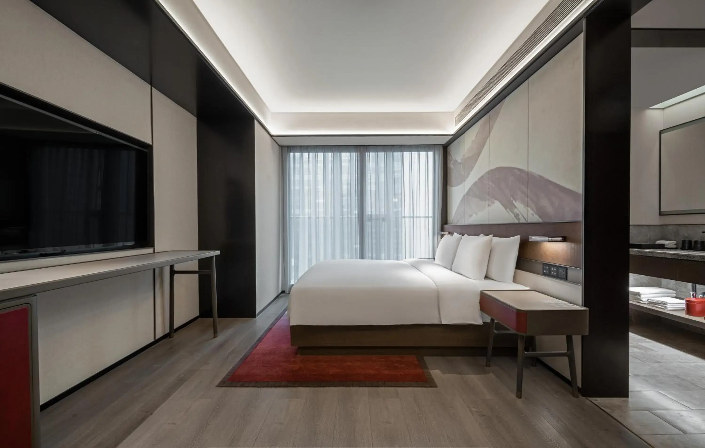Bed in JOYA Chengdu Taikoo Li IFS Bed in JOYA Chengdu Taikoo Li IFS