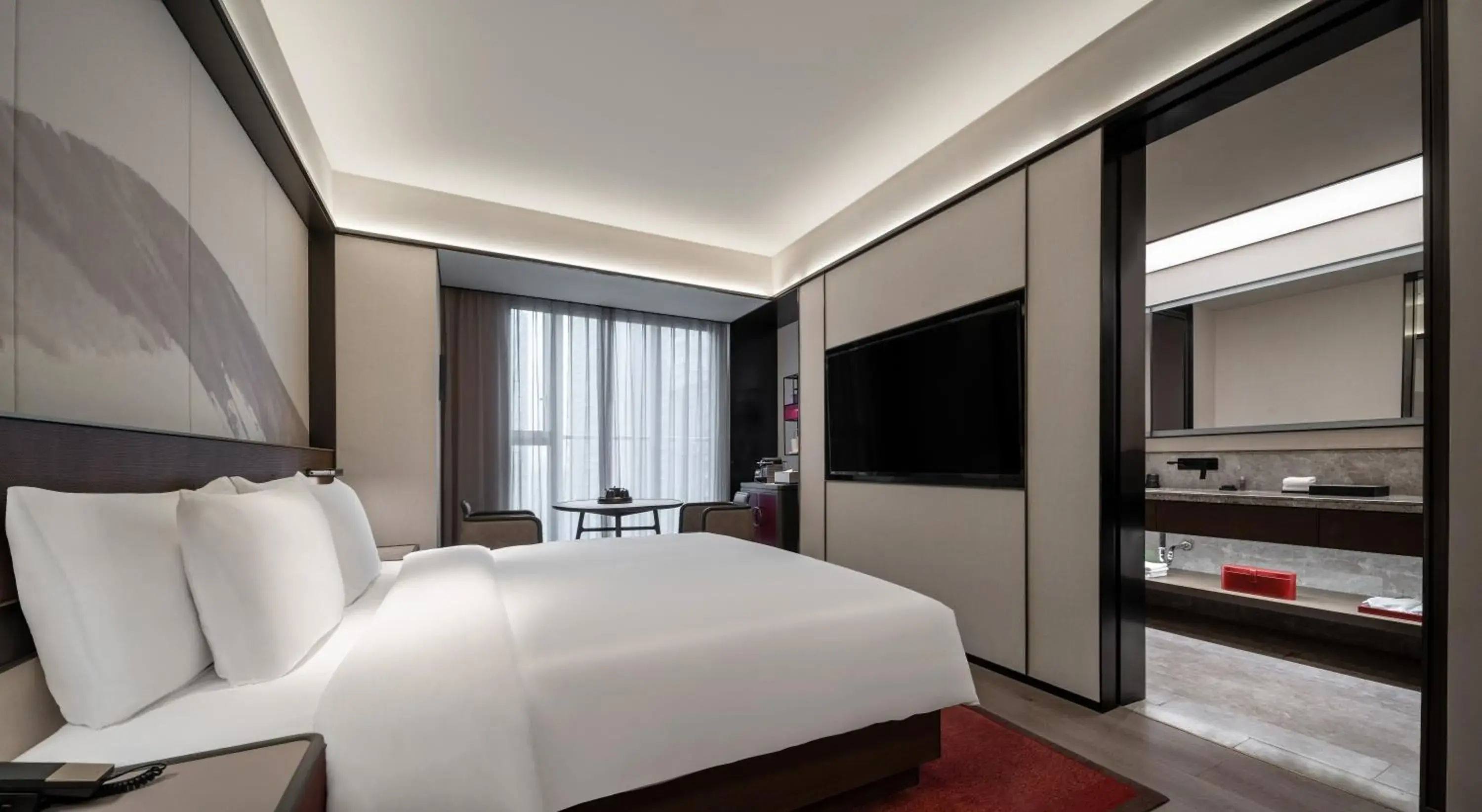 Bed in JOYA Chengdu Taikoo Li IFS Bed in JOYA Chengdu Taikoo Li IFS