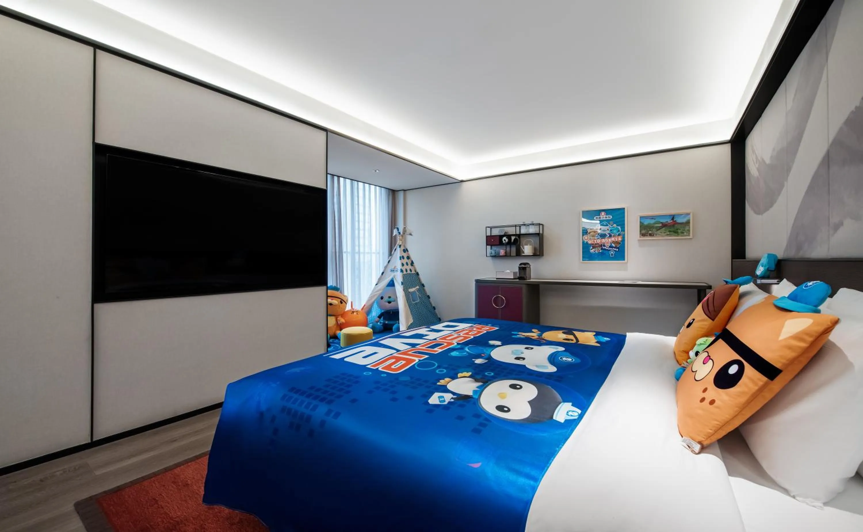 Bed in JOYA Chengdu Taikoo Li IFS