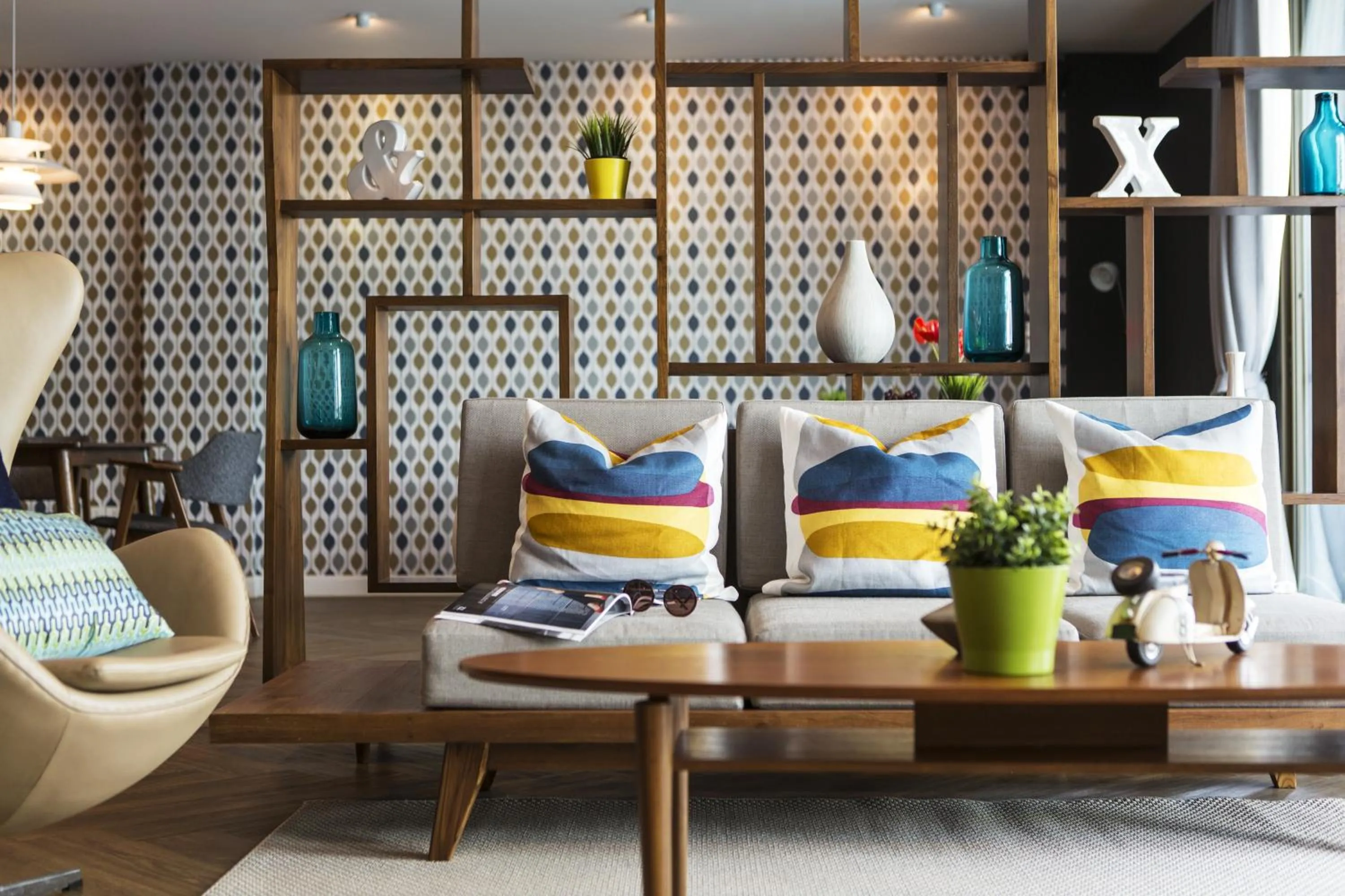 Seating area in Tolani Nimman Villa Chiang Mai