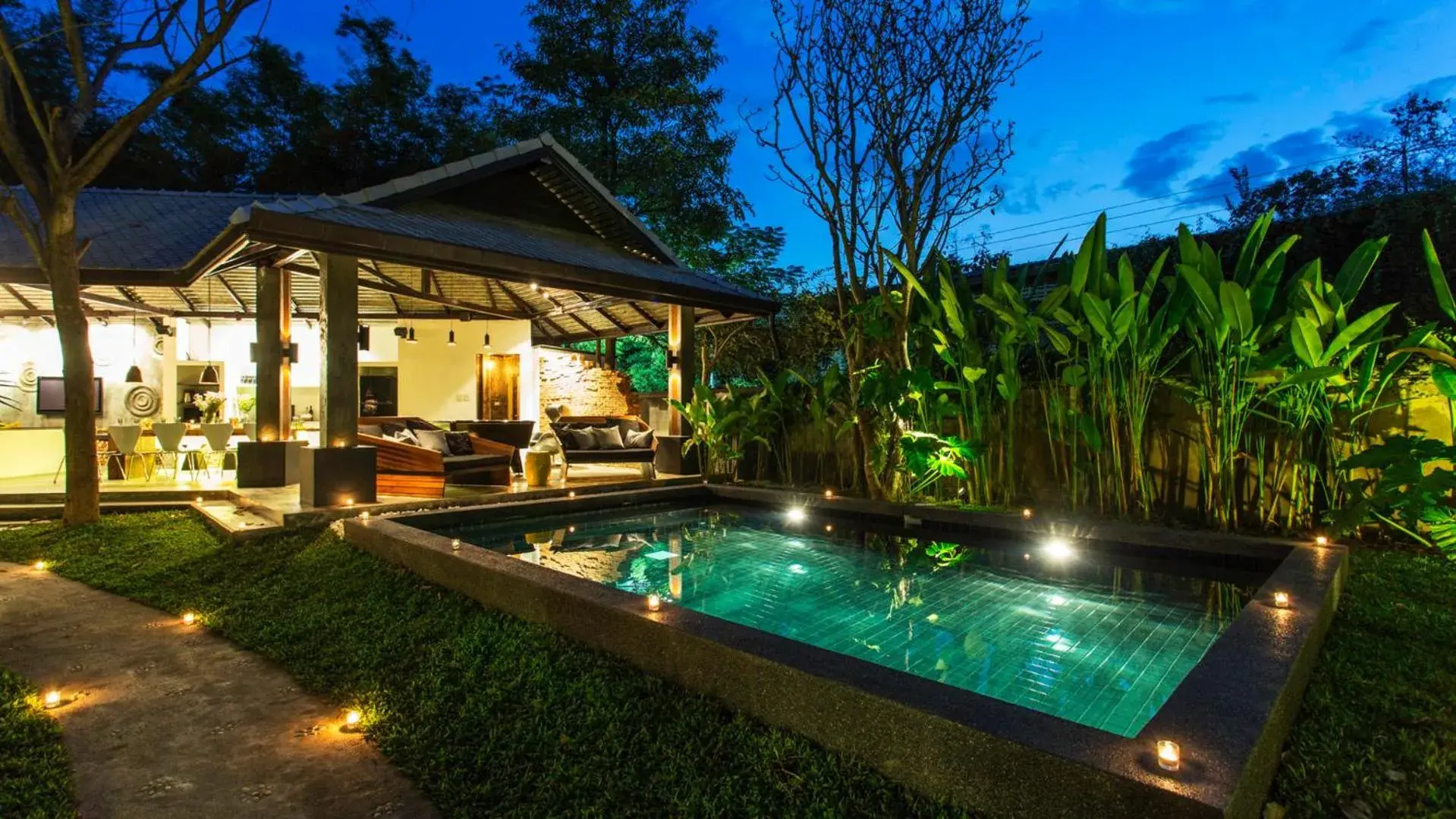 Swimming pool in Tolani Nimman Villa Chiang Mai Swimming pool in Tolani Nimman Villa Chiang Mai