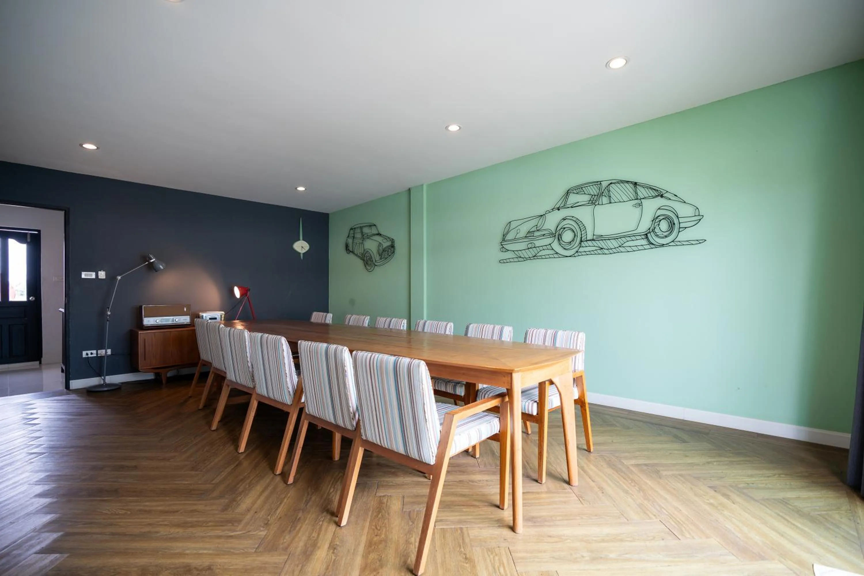 Seating area in Tolani Nimman Villa Chiang Mai