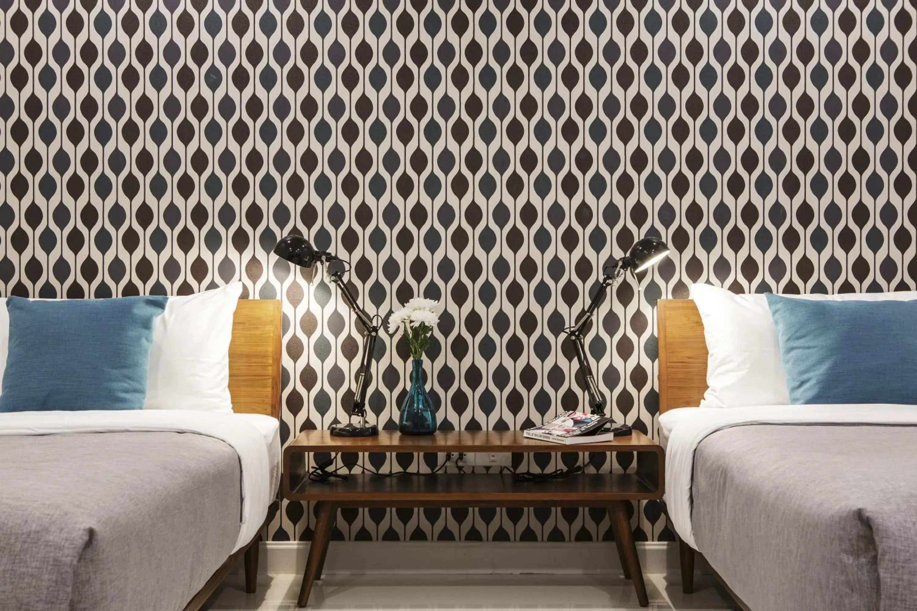 Bed in Tolani Nimman Villa Chiang Mai Bed in Tolani Nimman Villa Chiang Mai