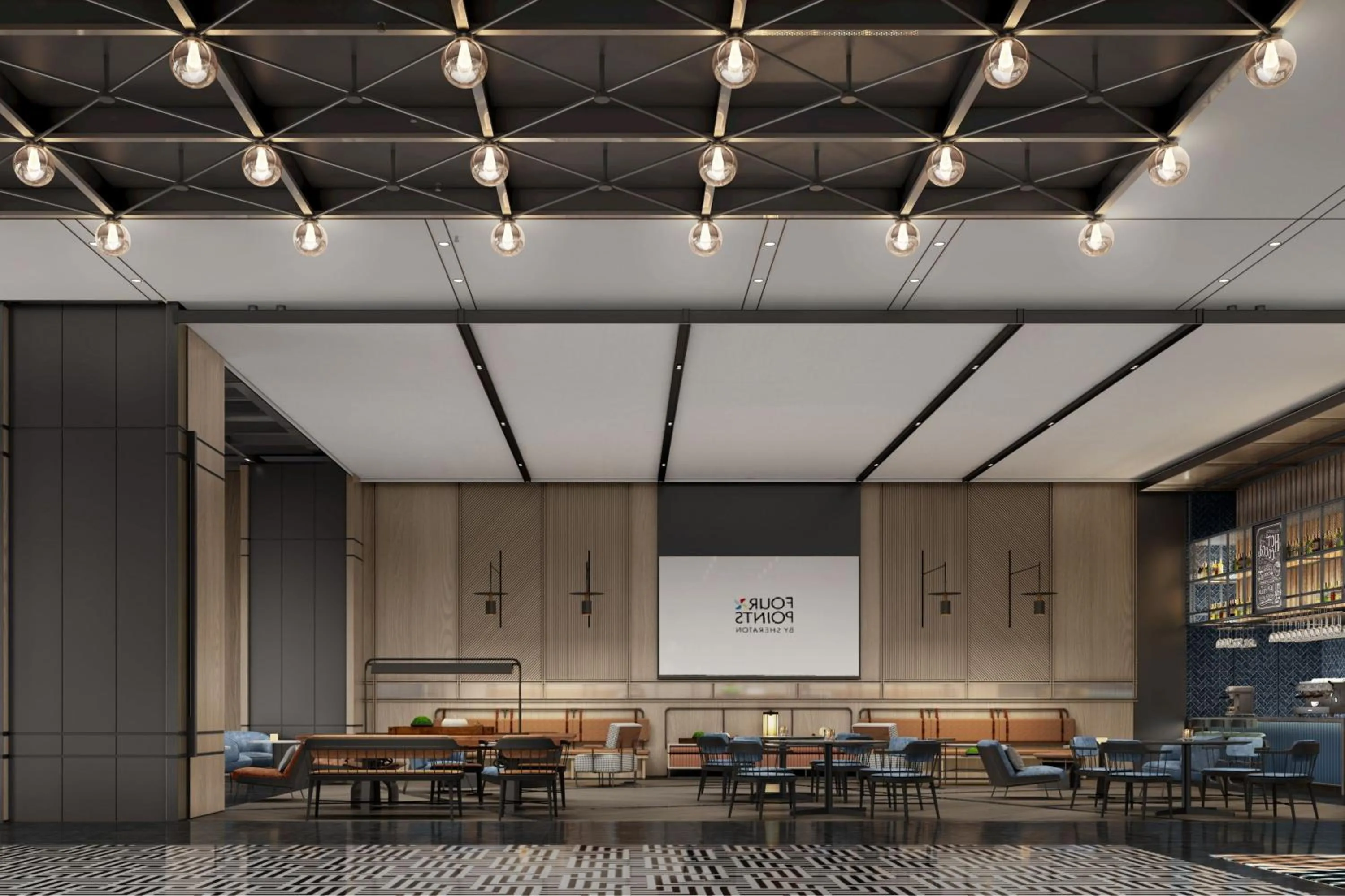 Lobby or reception in Four Points by Sheraton Chengdu, Chunxi Road