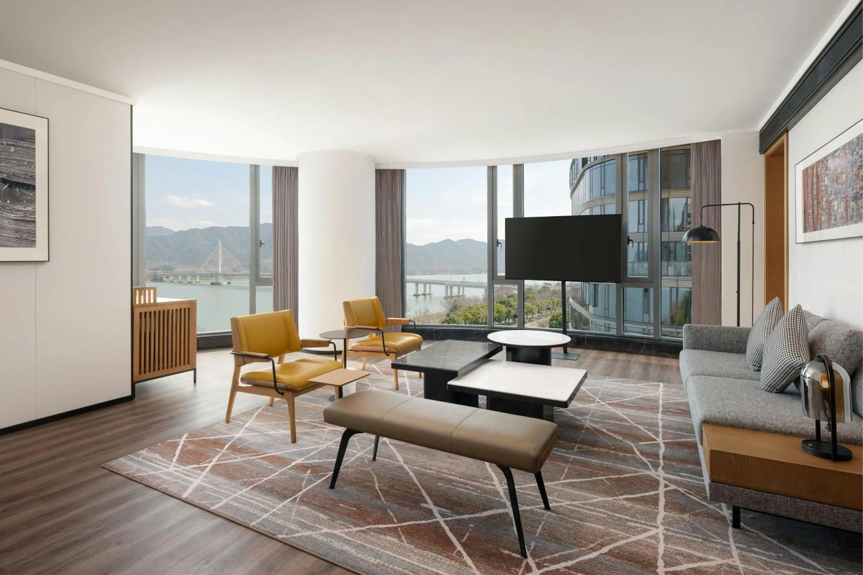 Living room in Sheraton Hangzhou Fuyang