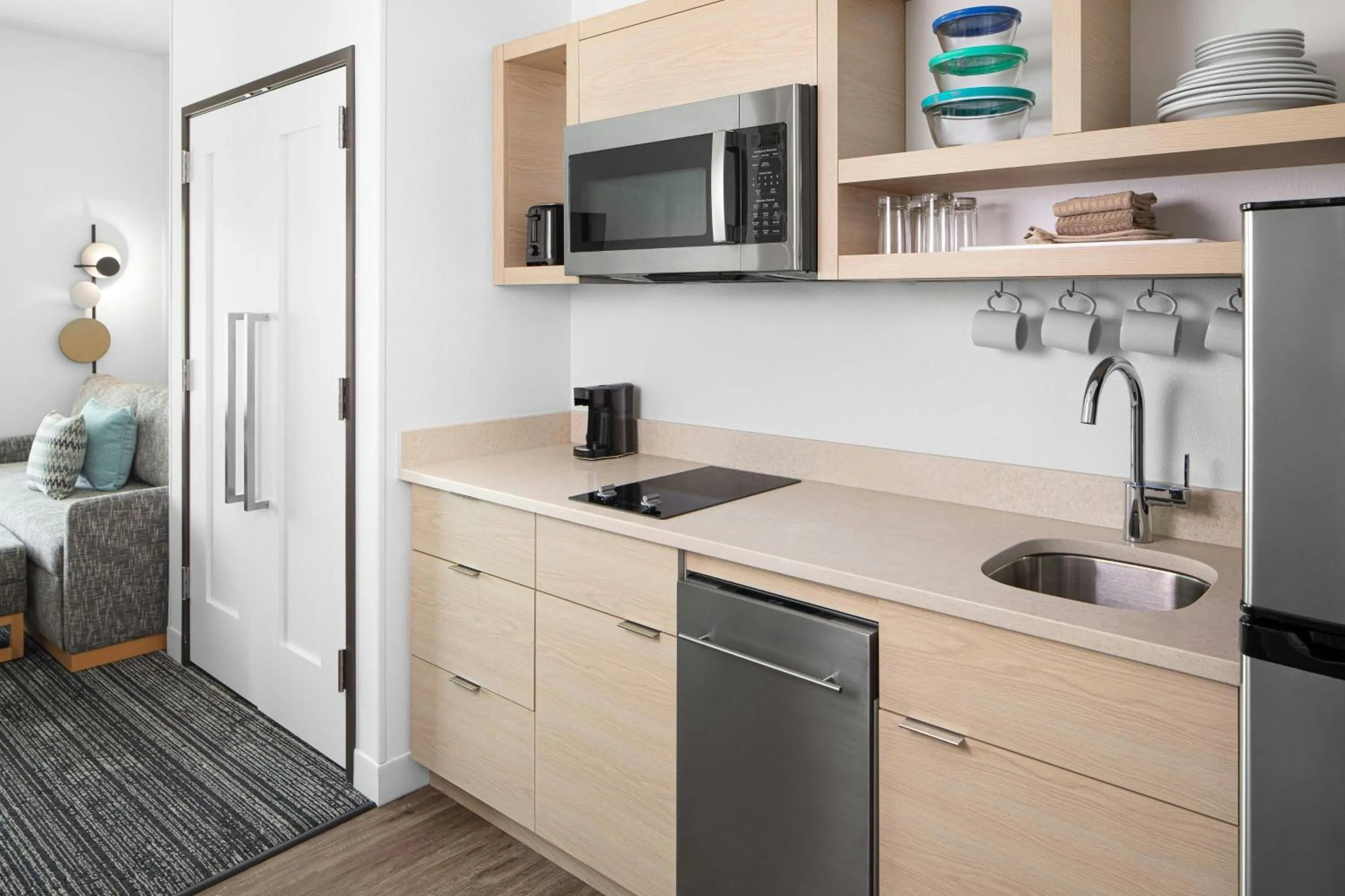 Kitchen or kitchenette in TownePlace Suites Pigeon Forge