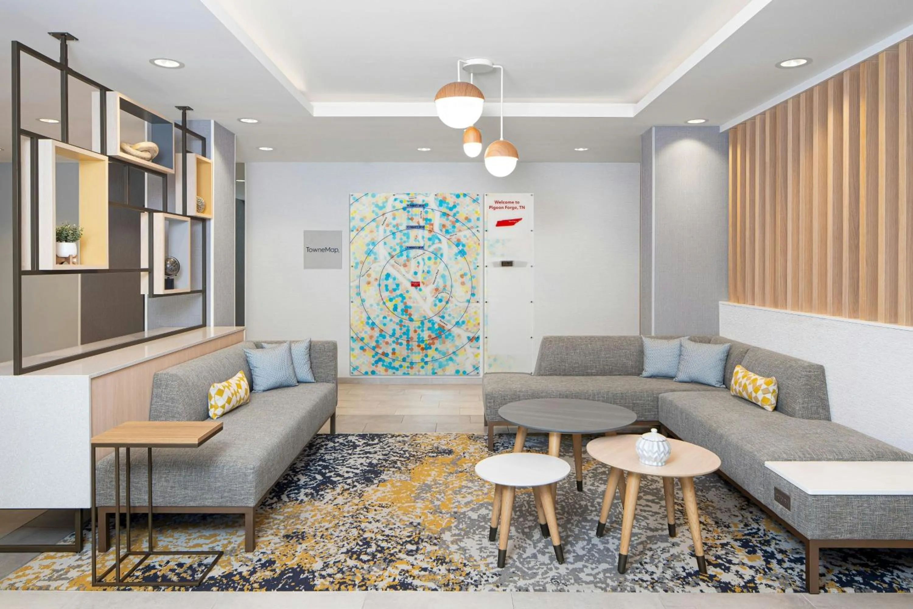 Lobby or reception in TownePlace Suites Pigeon Forge