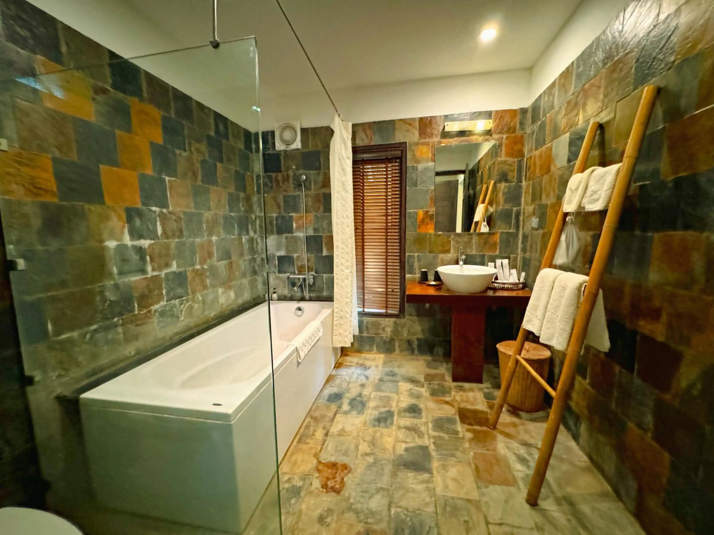 Bathroom in Mai Chau Villas