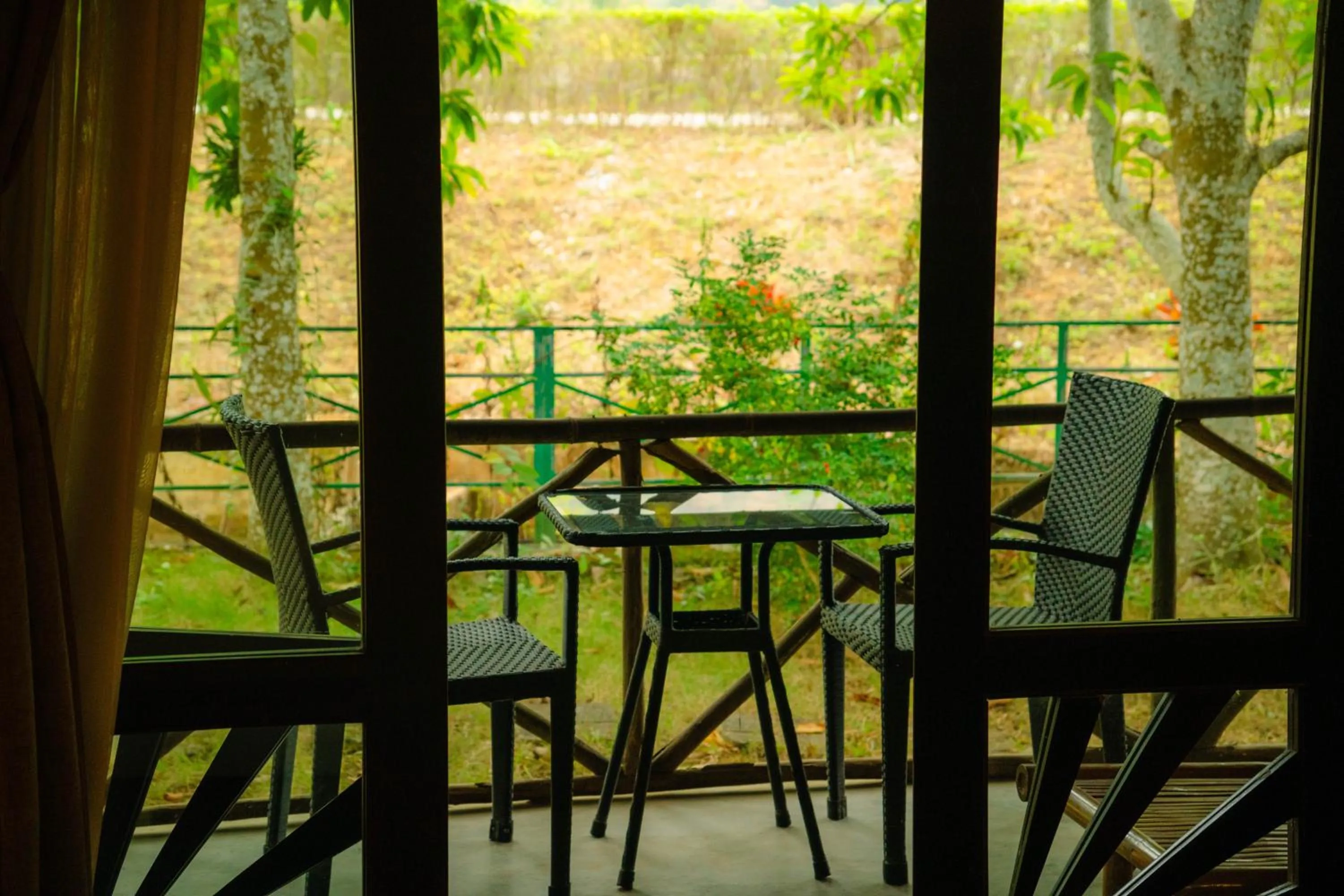 Patio in Mai Chau Villas