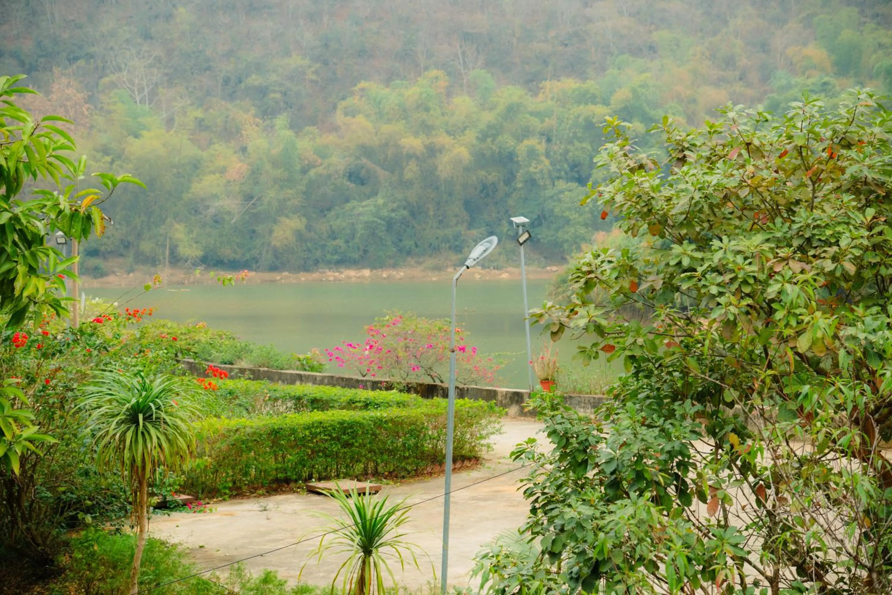 Patio in Mai Chau Villas
