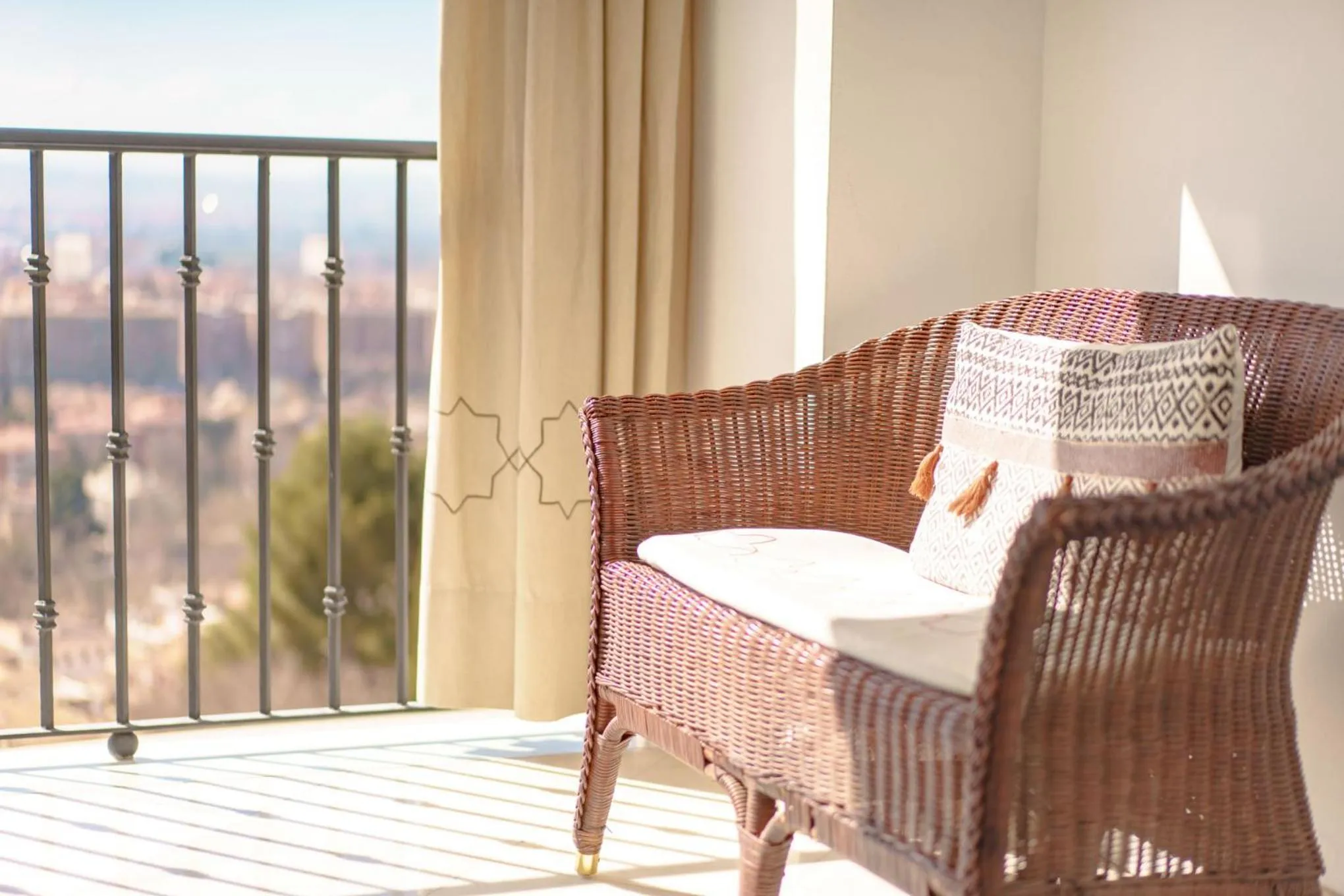 Balcony/Terrace in Hotel Mirador Arabeluj