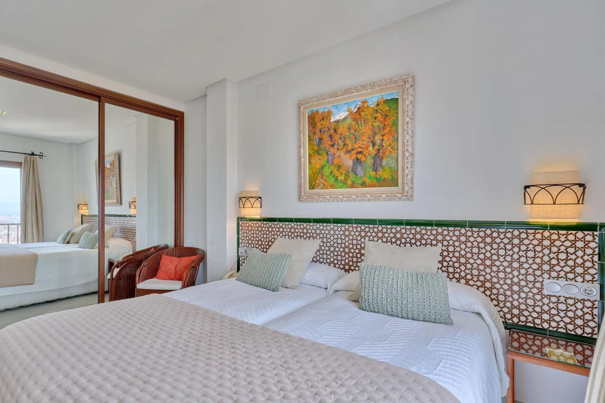 Photo of the whole room, Bed in Hotel Mirador Arabeluj