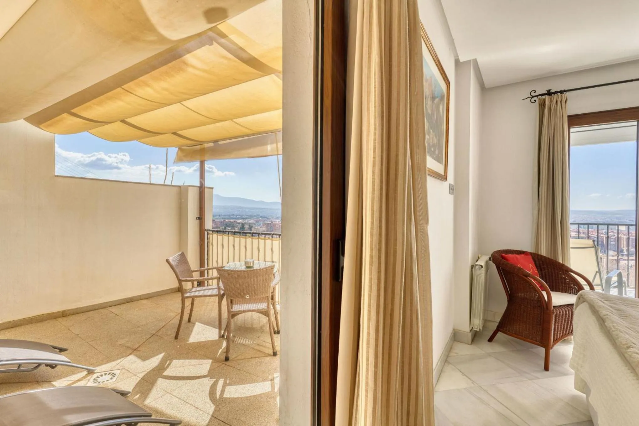 Balcony/Terrace in Hotel Mirador Arabeluj