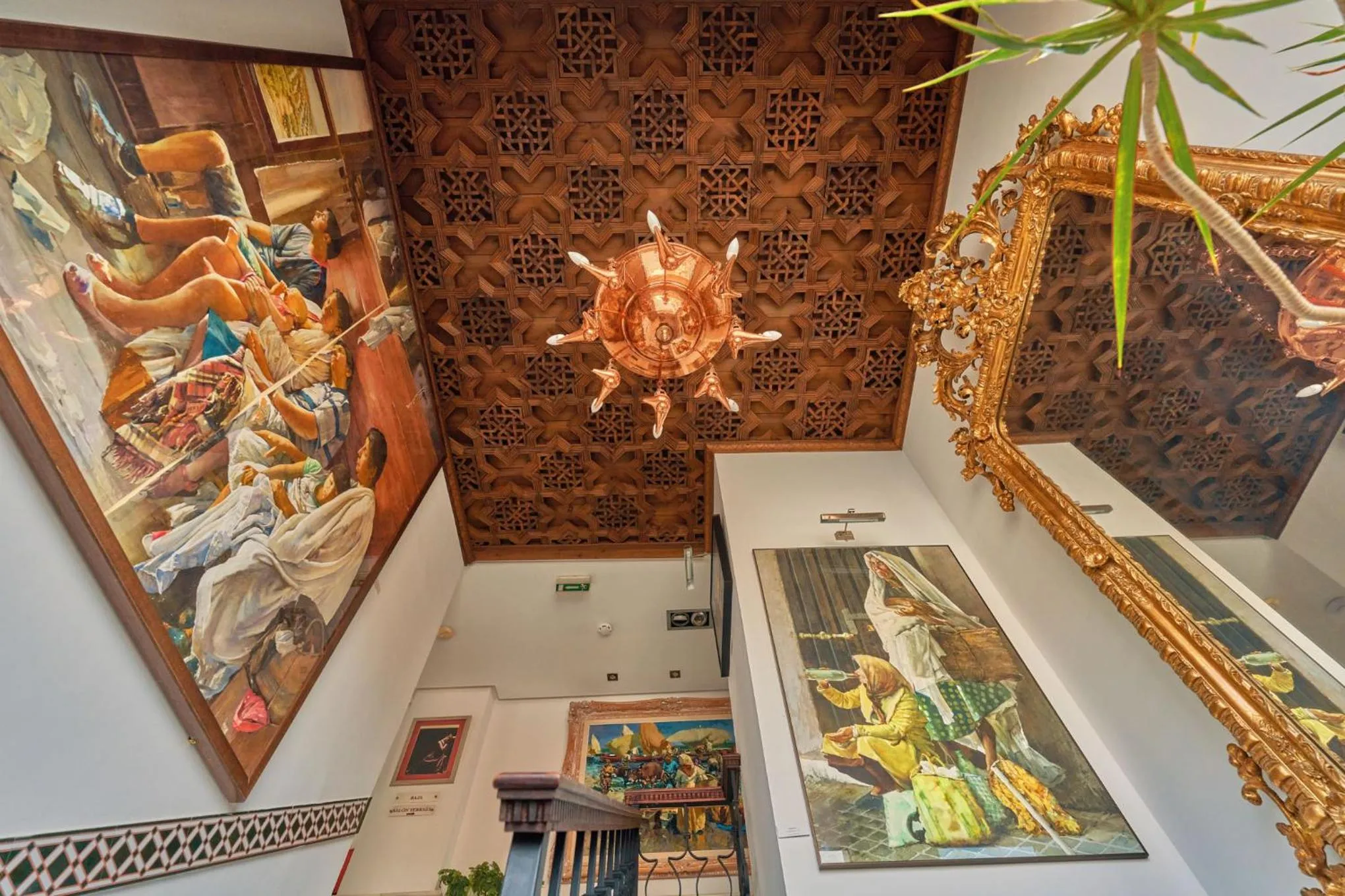 Decorative detail in Hotel Mirador Arabeluj