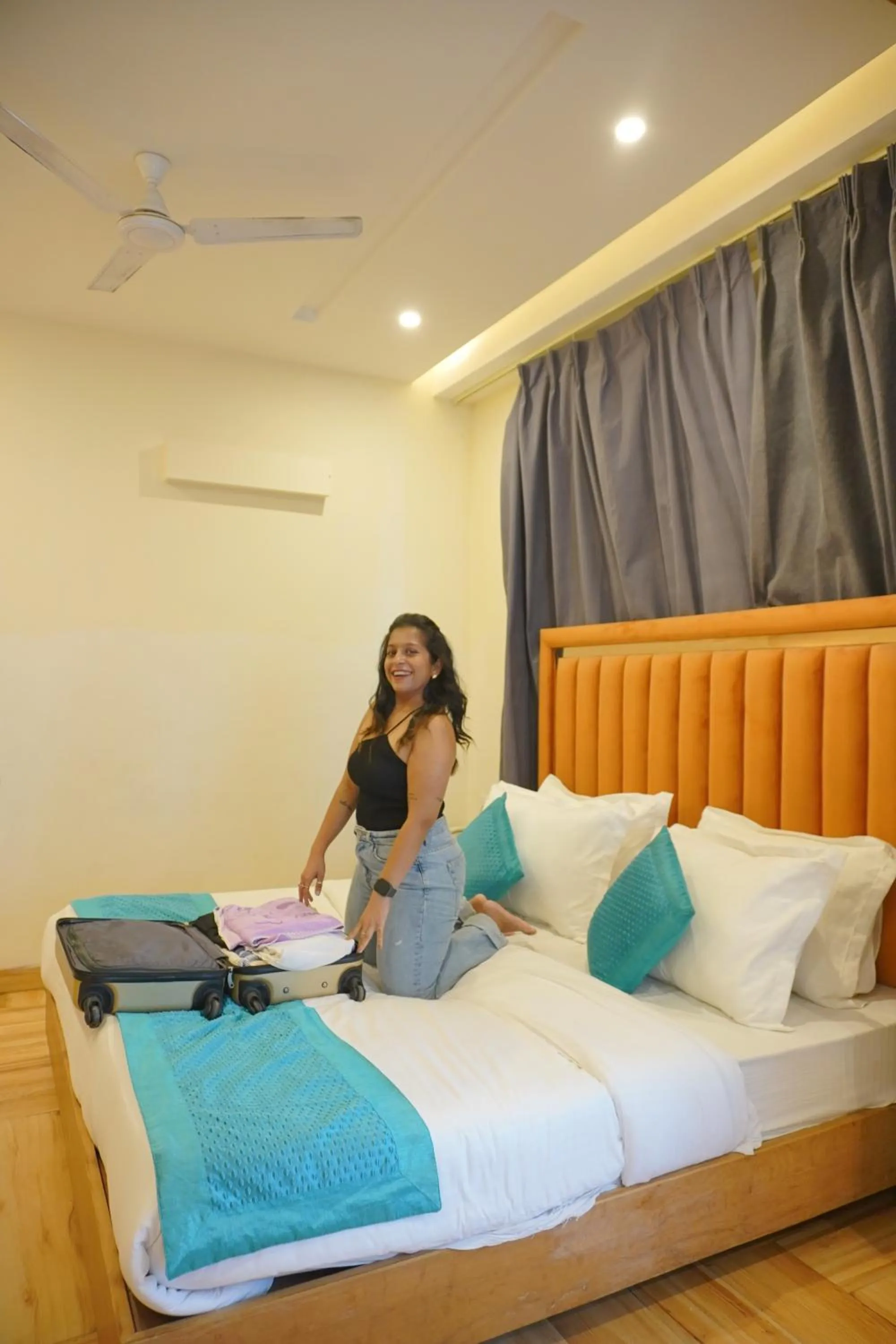 Bed in Luxury Inn by Stotrak Hotels