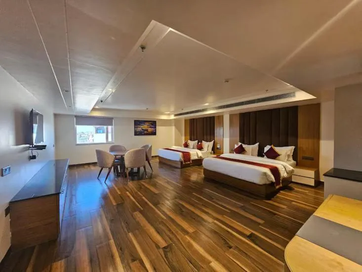 Bed in Hotel Elara