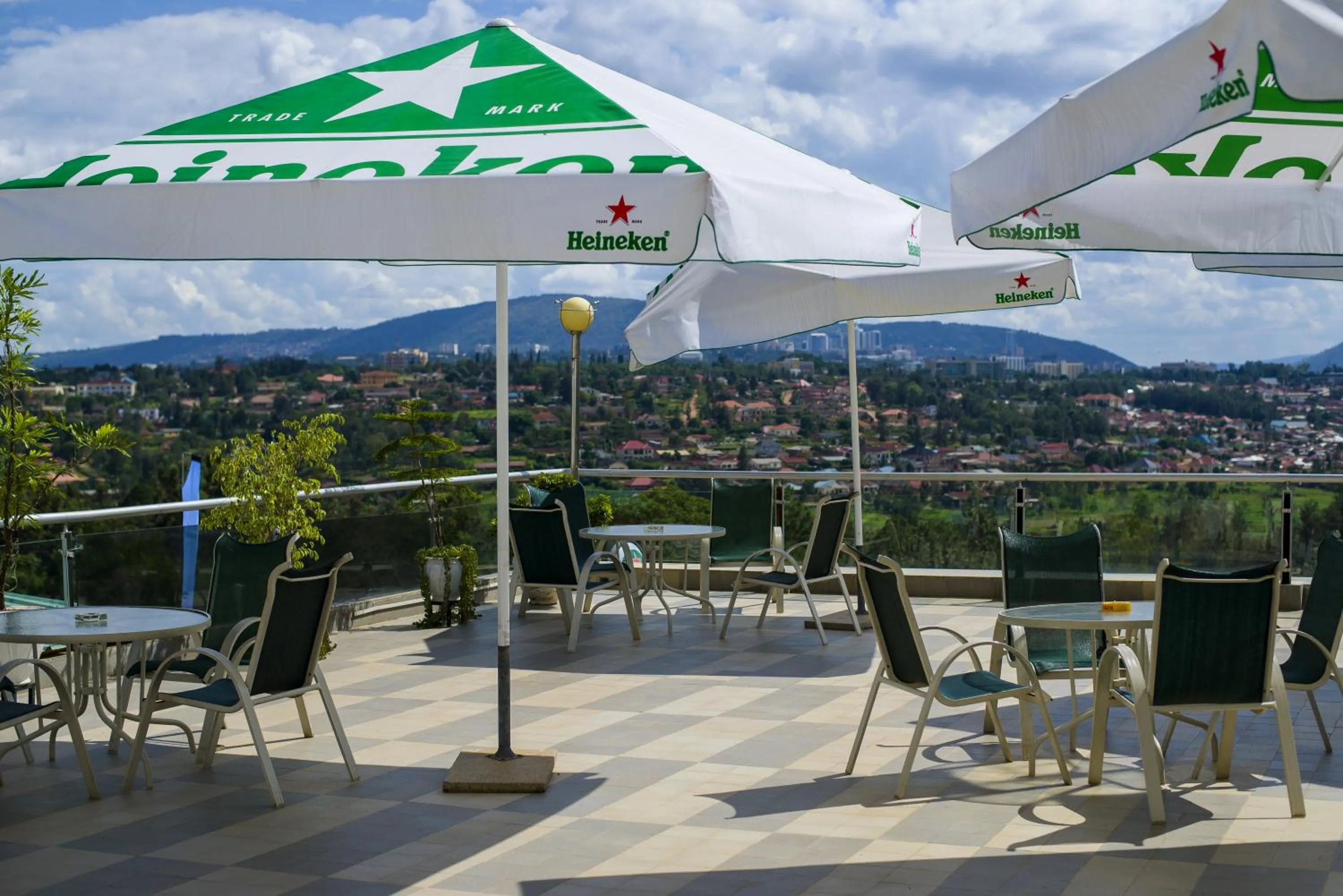 Patio in The Manor Hotel