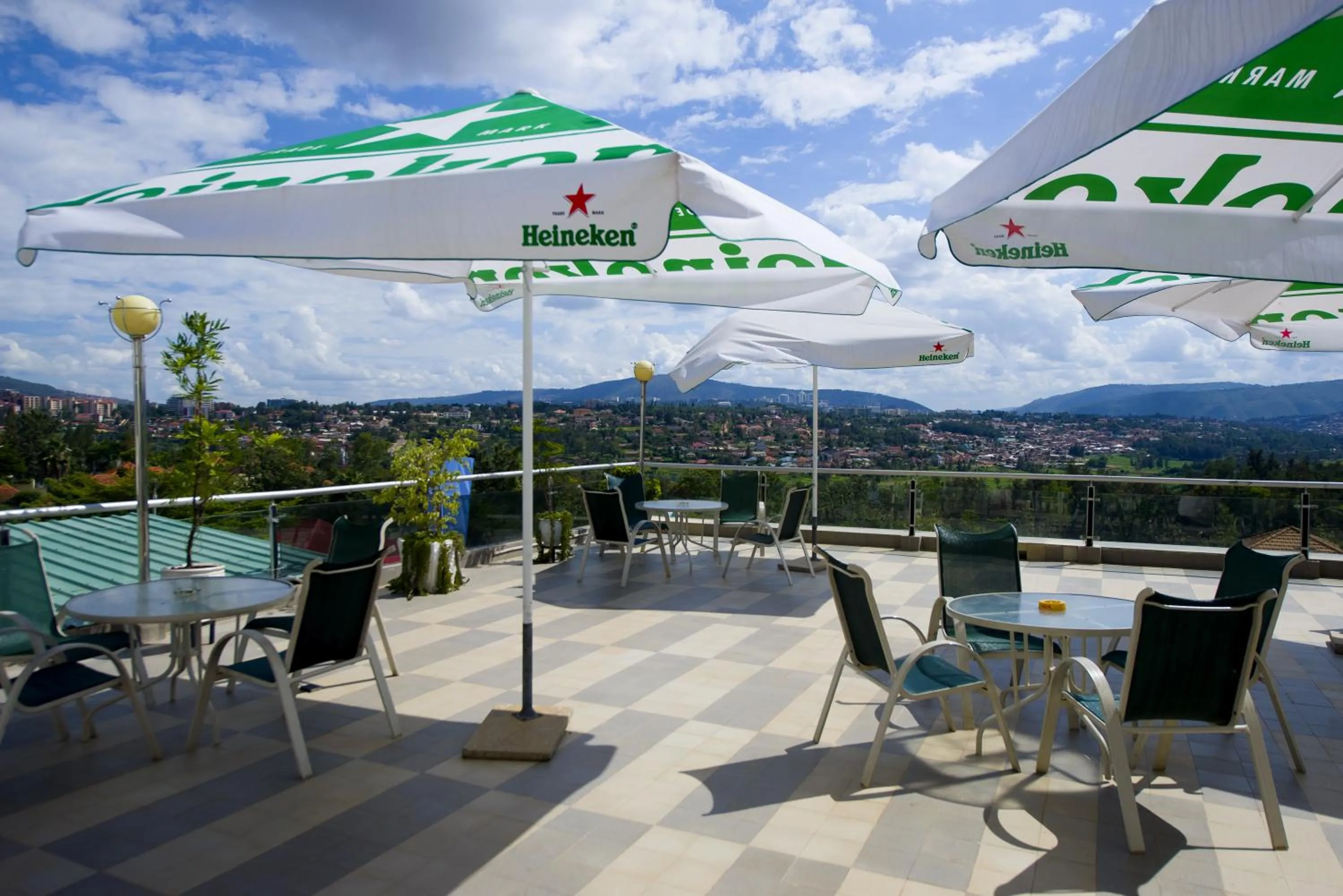 Patio in The Manor Hotel