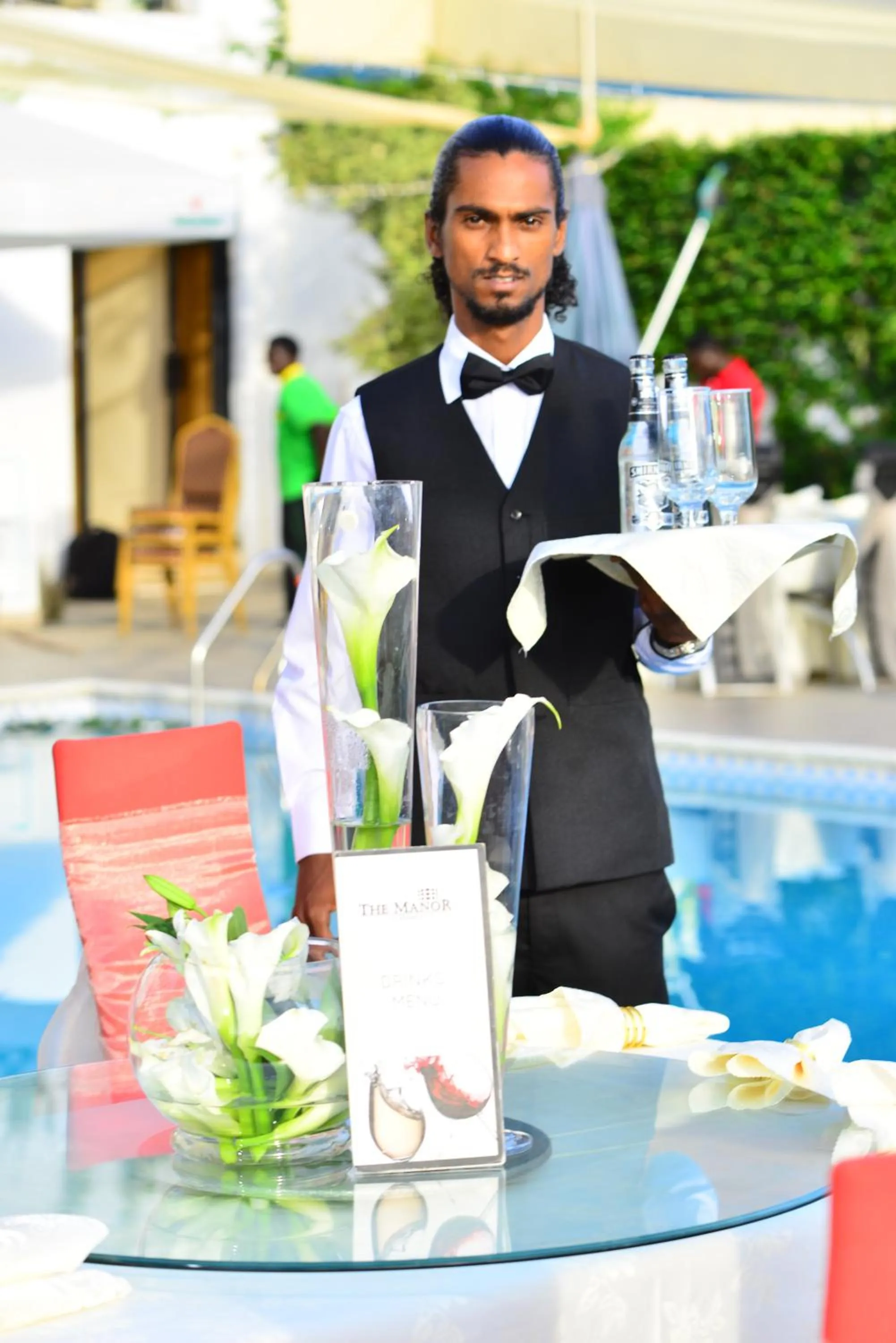 Staff in The Manor Hotel