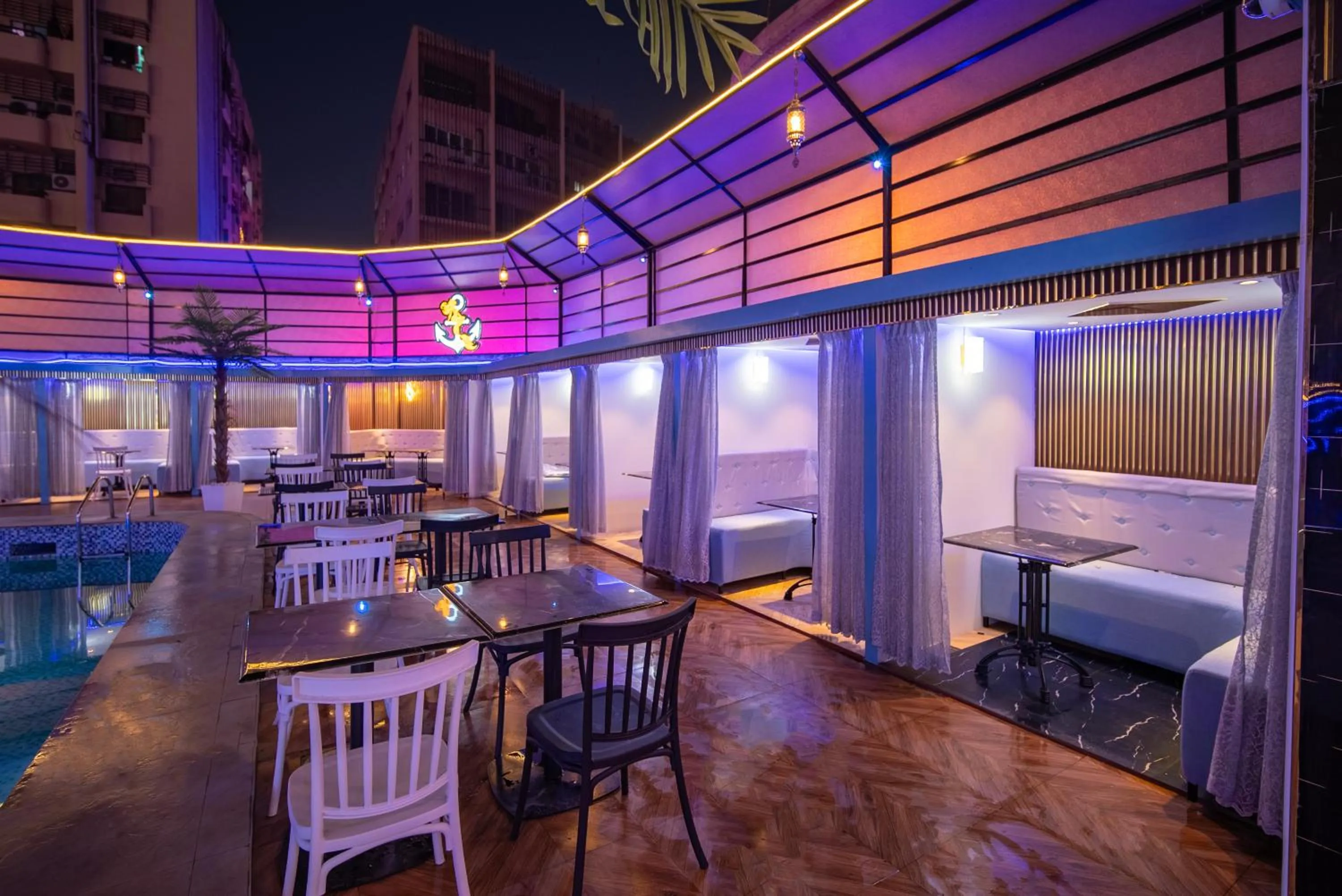 Swimming pool in Grand Ambassador Hotel