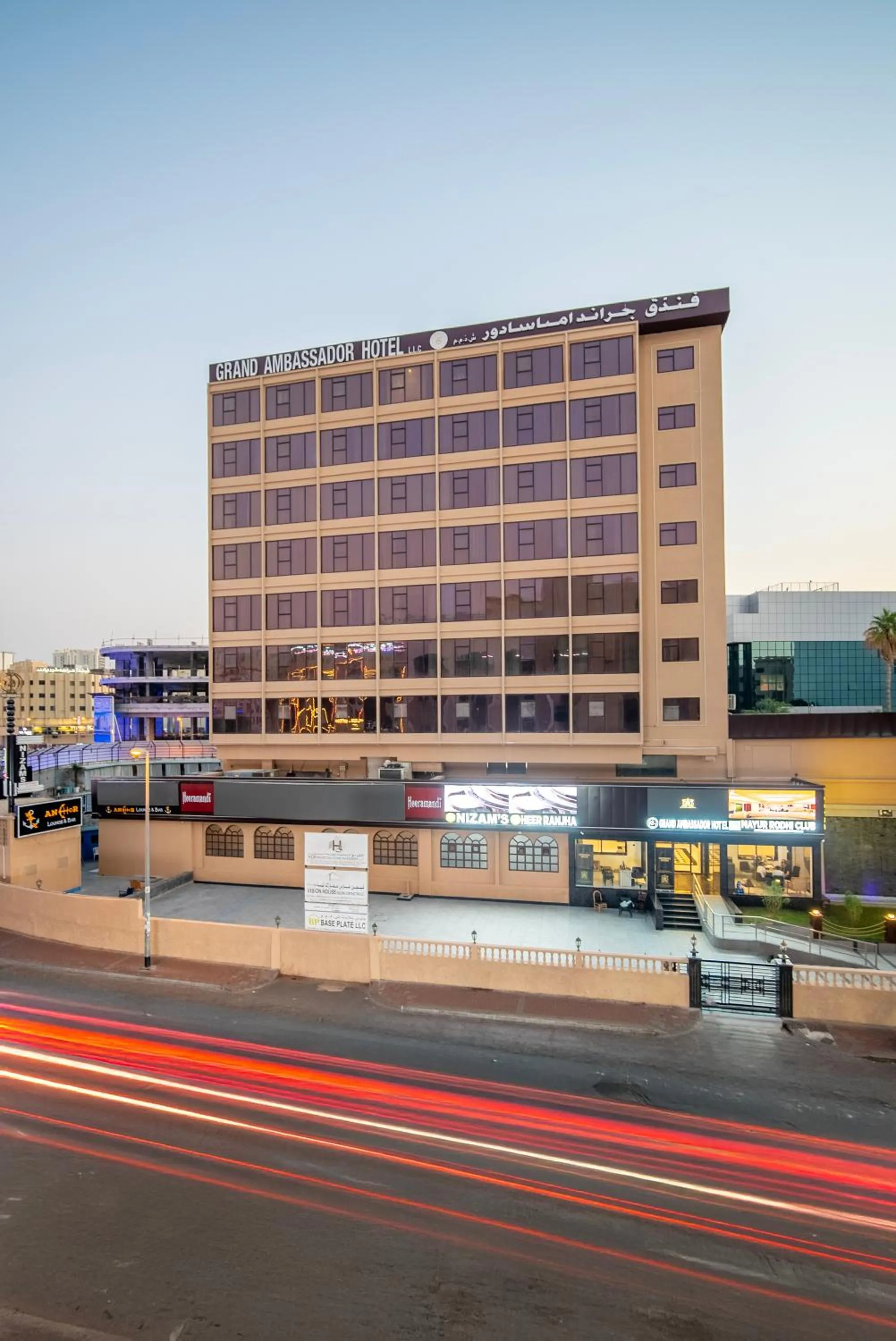 Property building in Grand Ambassador Hotel