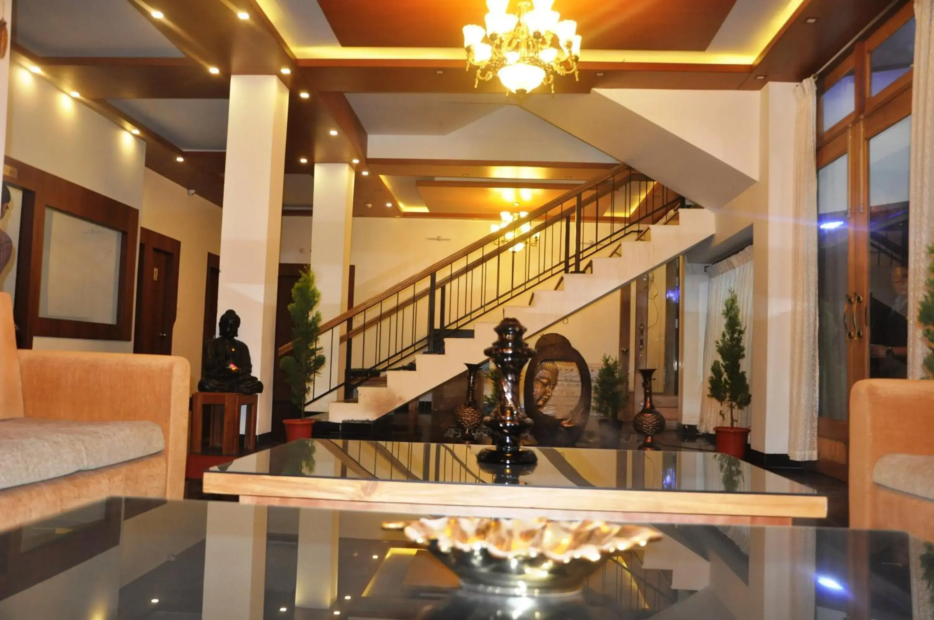 Lobby or reception in The Golden Crest Lobby or reception in The Golden Crest