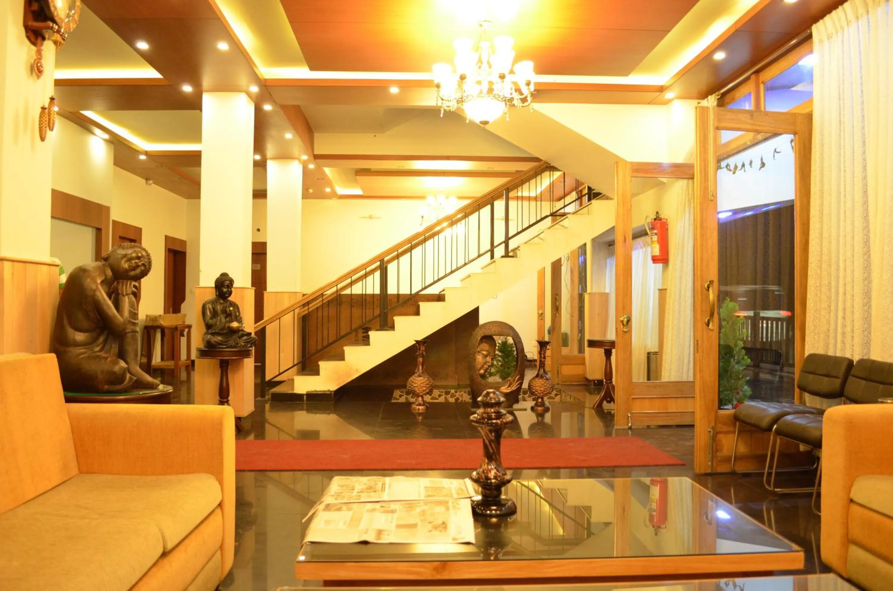 Lobby or reception in The Golden Crest