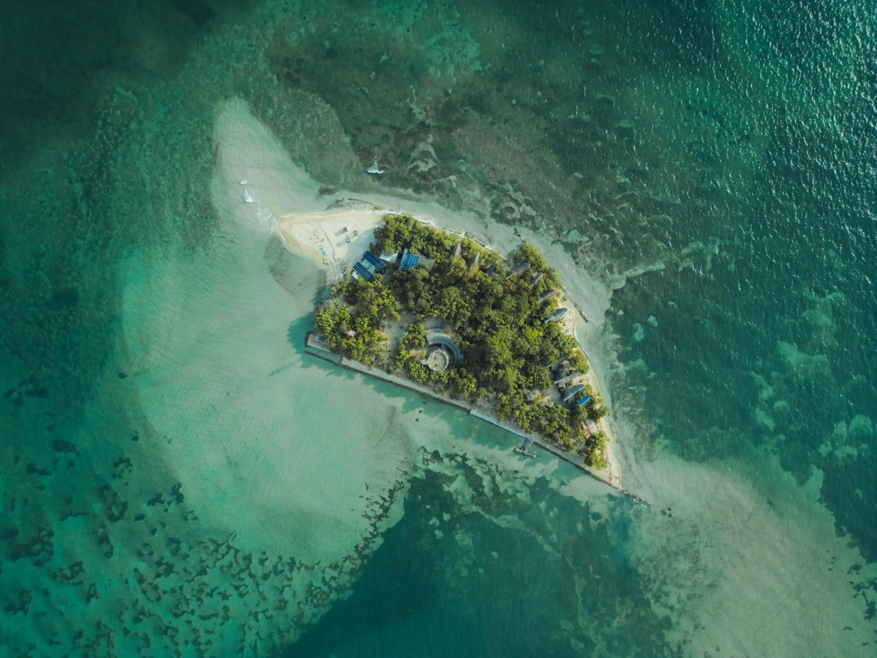 Bird's eye view in Isla Corona