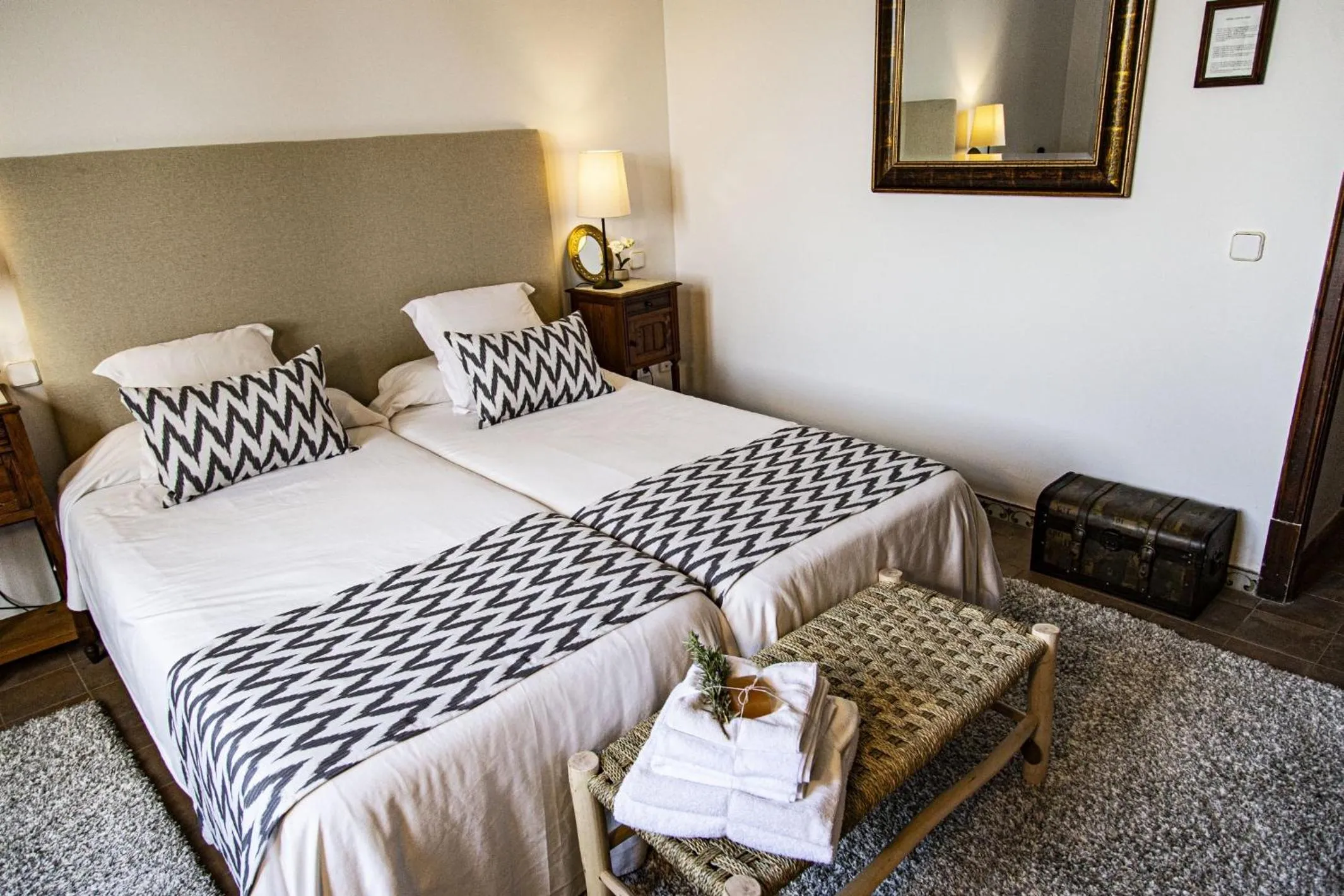 Bedroom, Bed in León de Sineu