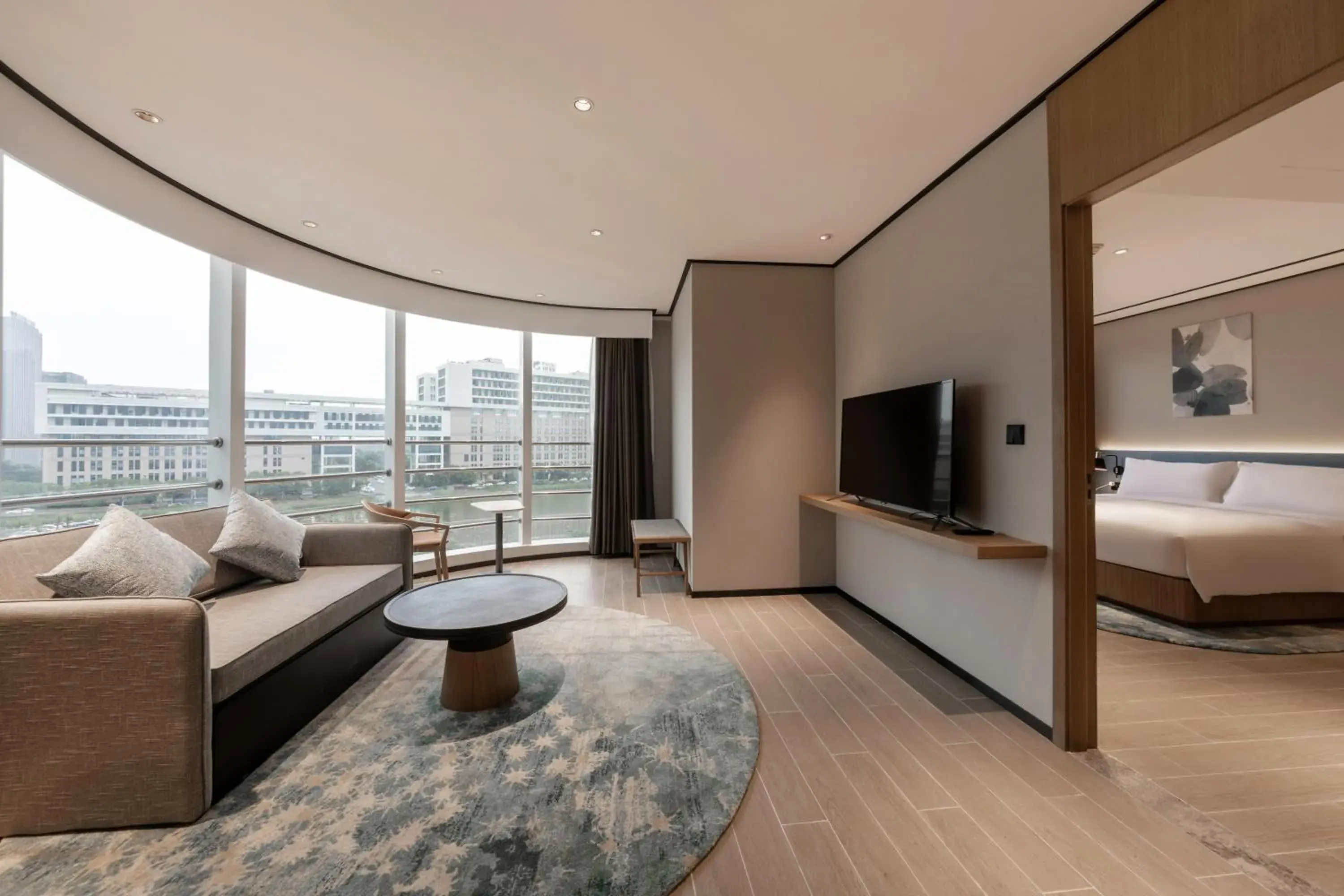 One-Bedroom King Suite in Hilton Garden Inn Nantong Xinghu One-Bedroom King Suite in Hilton Garden Inn Nantong Xinghu