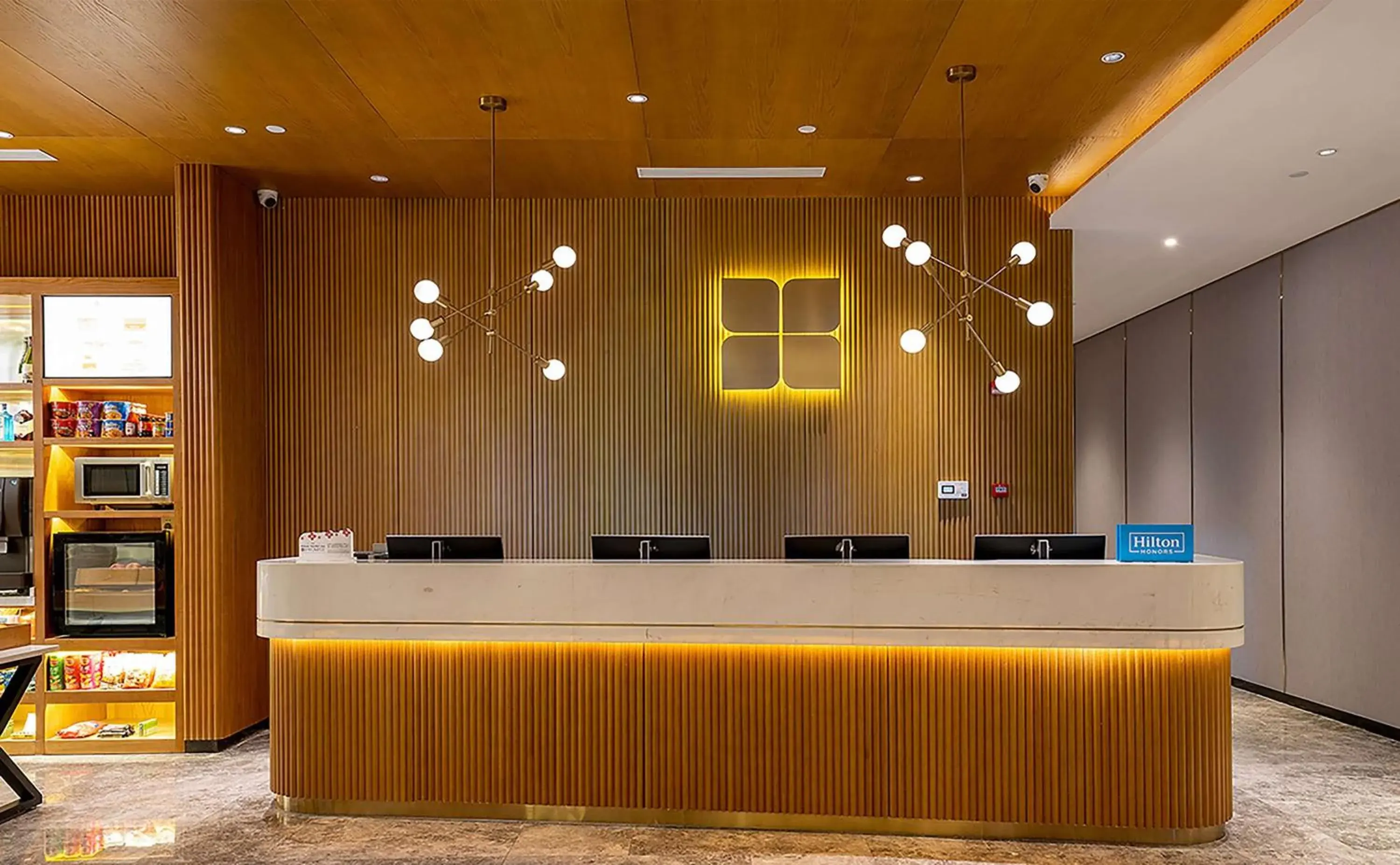 Lobby or reception in Hilton Garden Inn Nantong Xinghu Lobby or reception in Hilton Garden Inn Nantong Xinghu