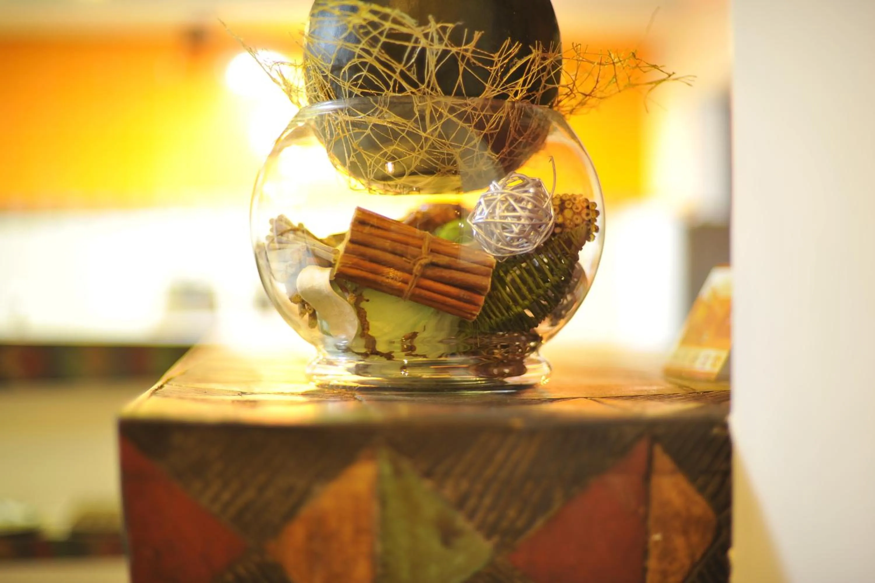 Decorative detail in Gloria Hotel