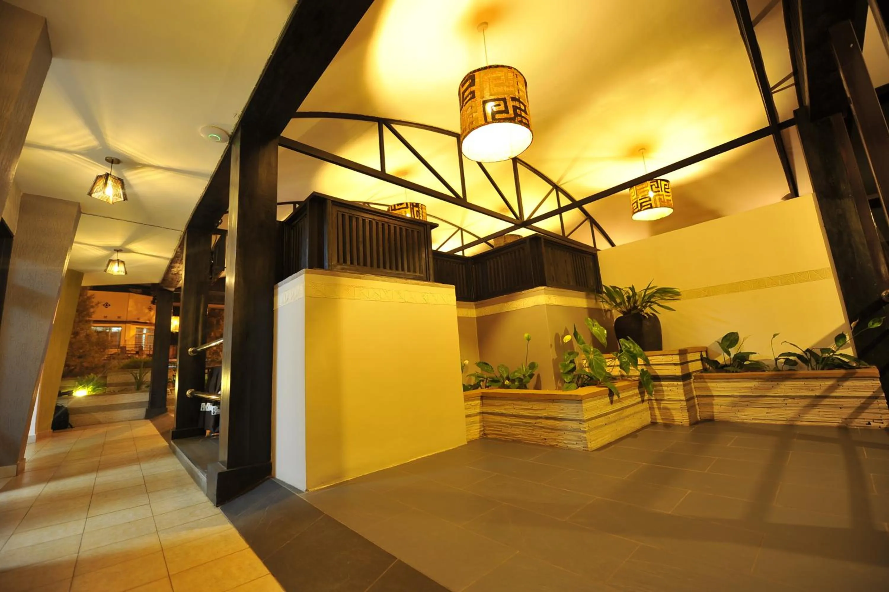 Decorative detail in Gloria Hotel