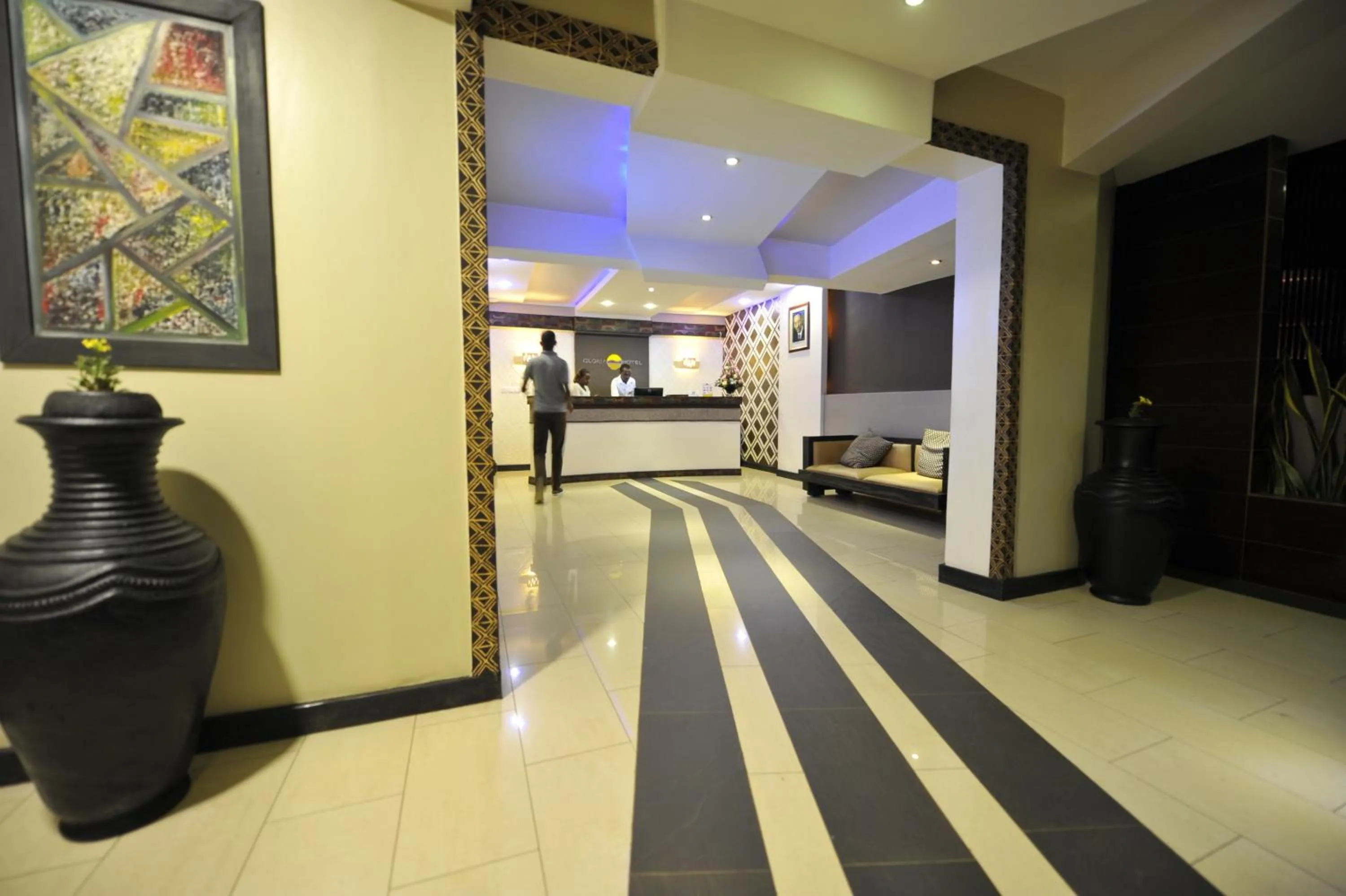 Lobby or reception in Gloria Hotel