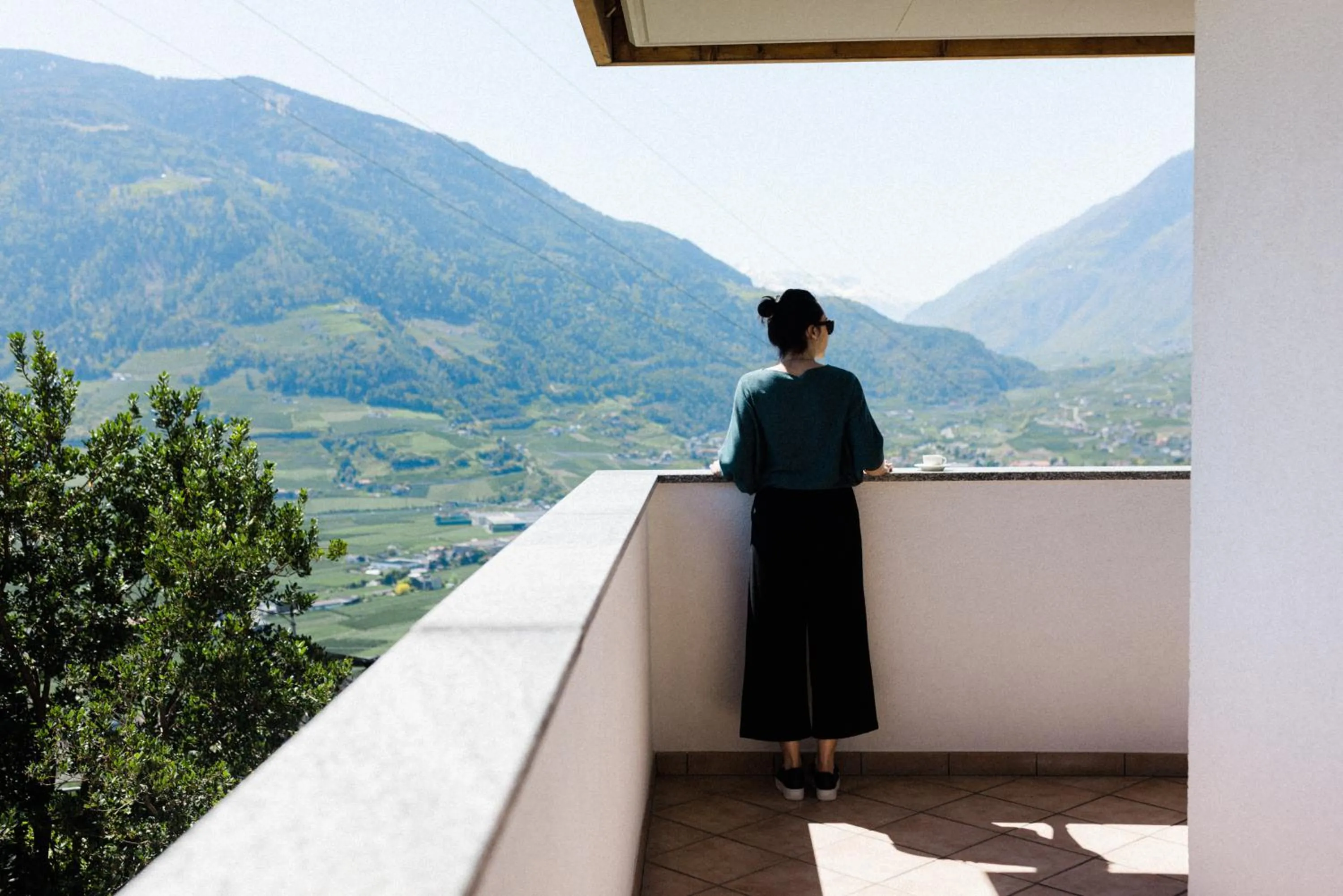 Balcony/Terrace in Hotel Paradies