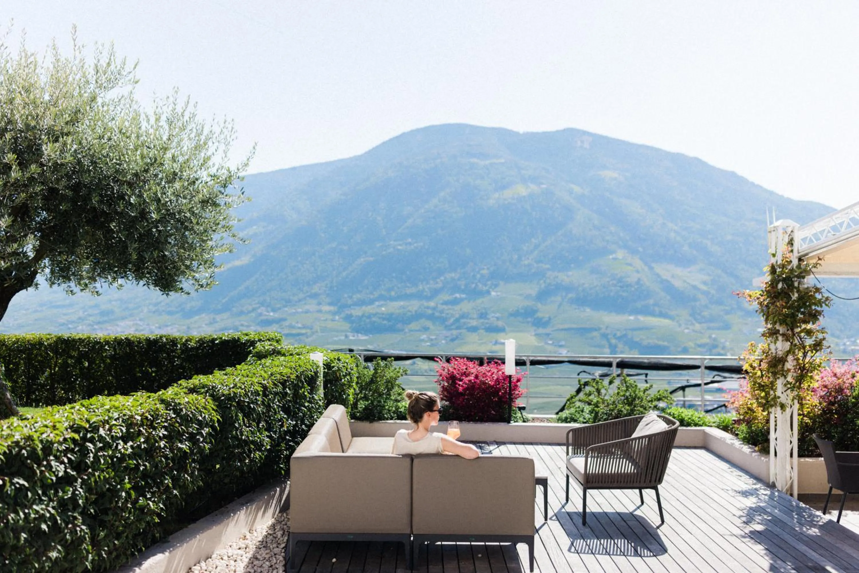 Balcony/Terrace in Hotel Paradies