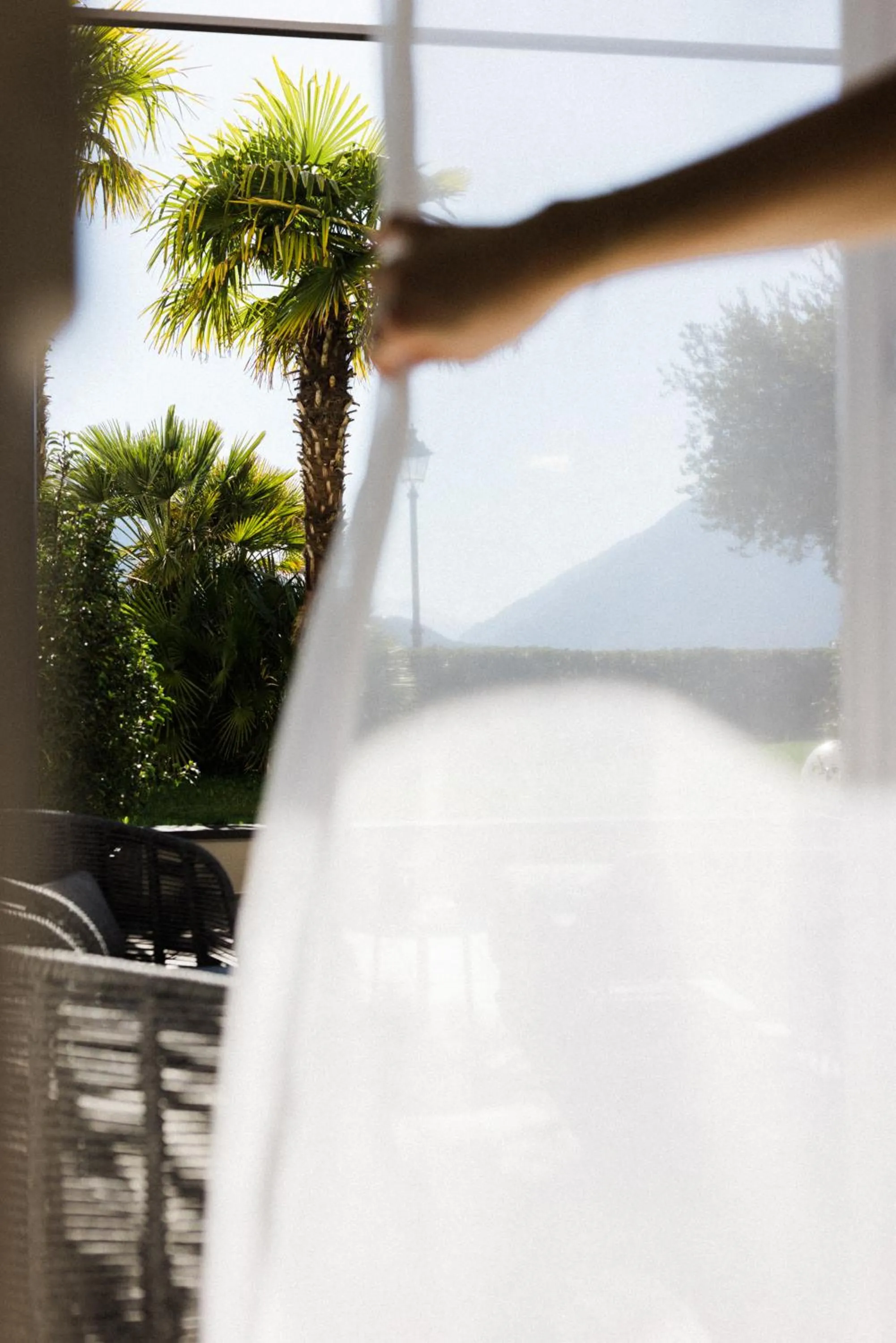 Garden in Hotel Paradies