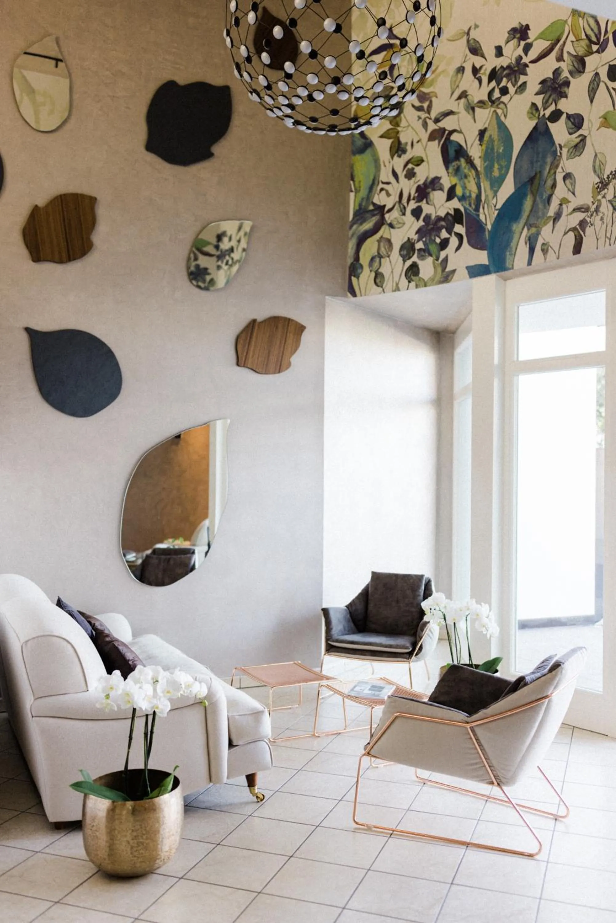 Lobby or reception in Hotel Paradies