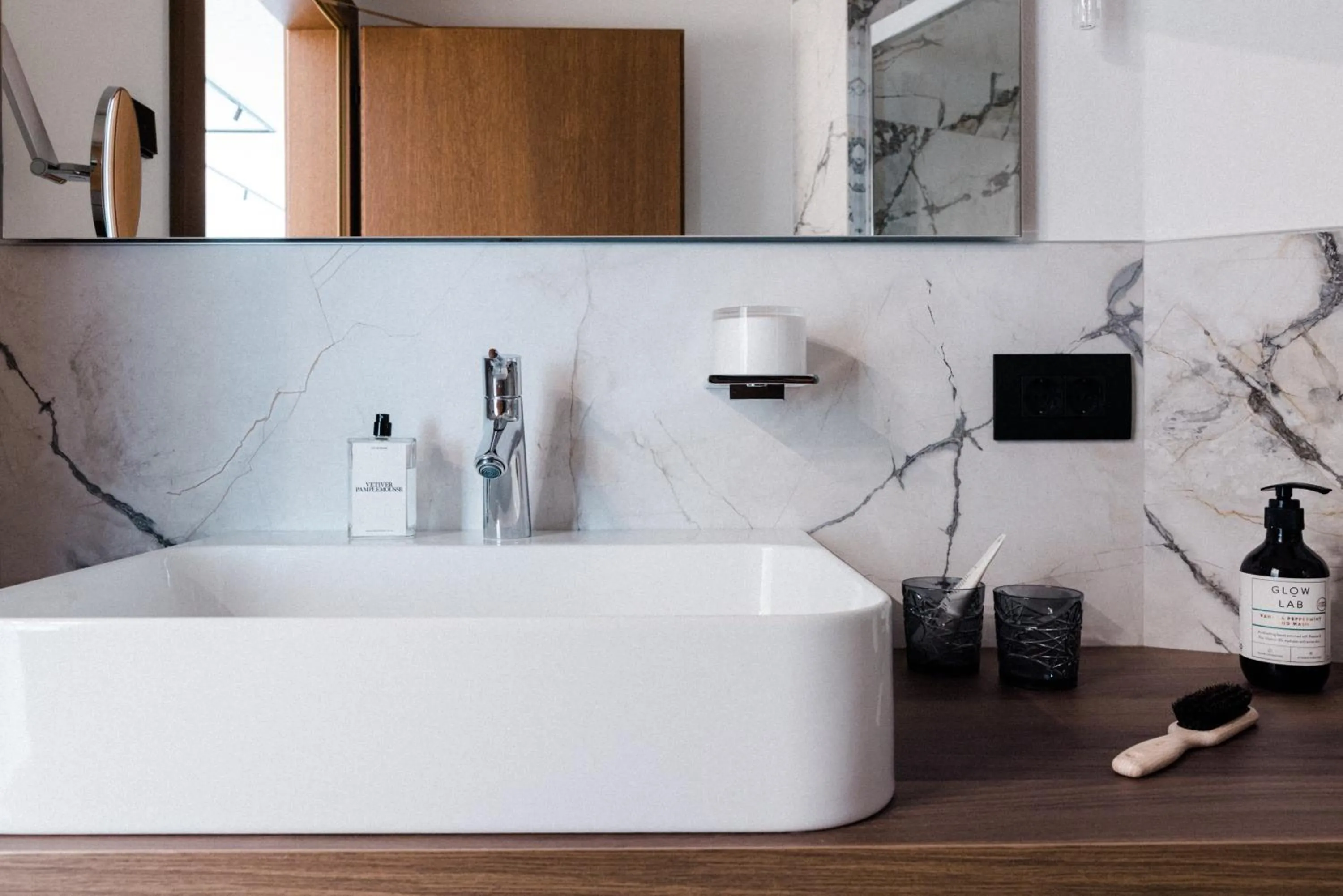 Bathroom in Hotel Paradies