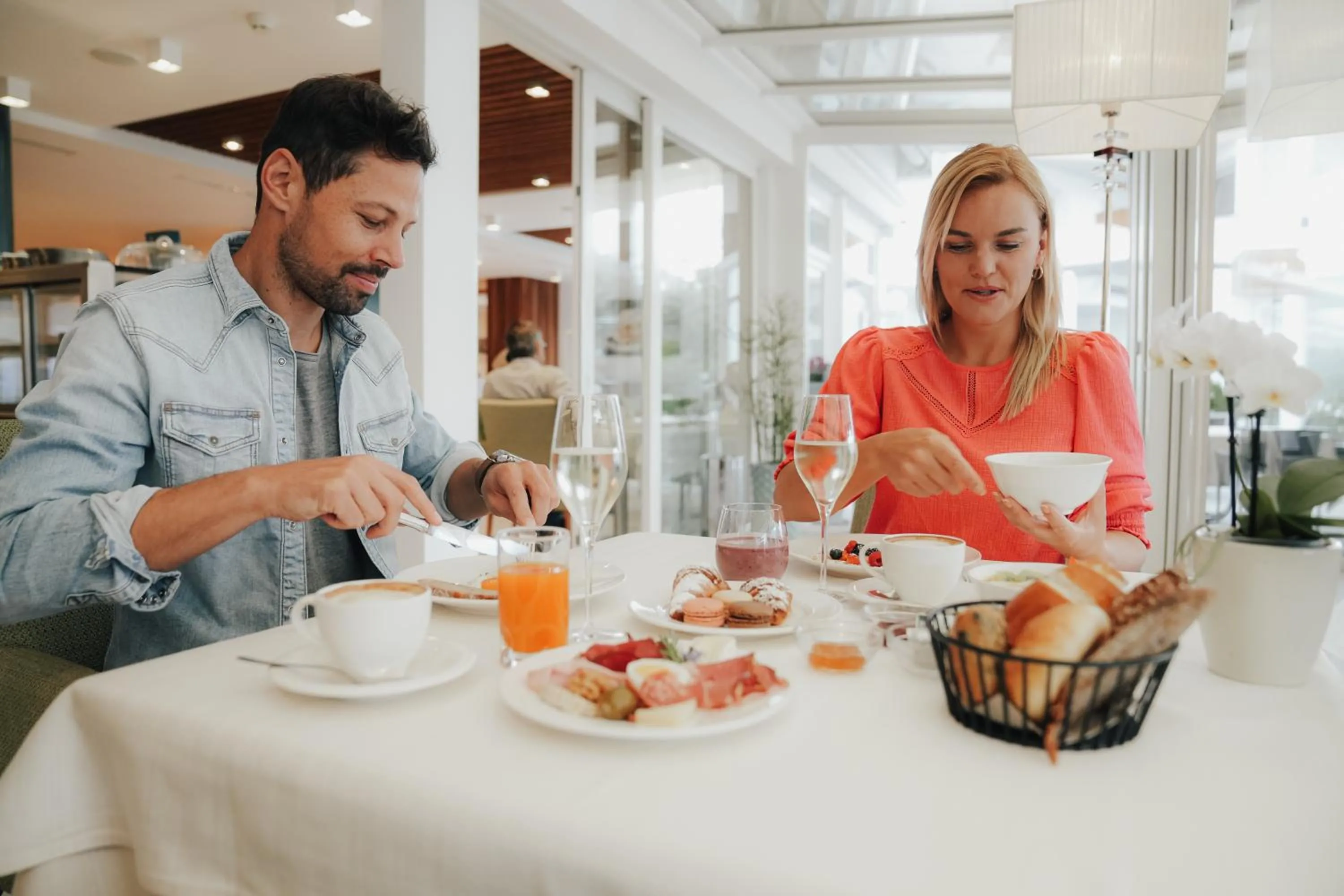 Breakfast in Hotel Paradies