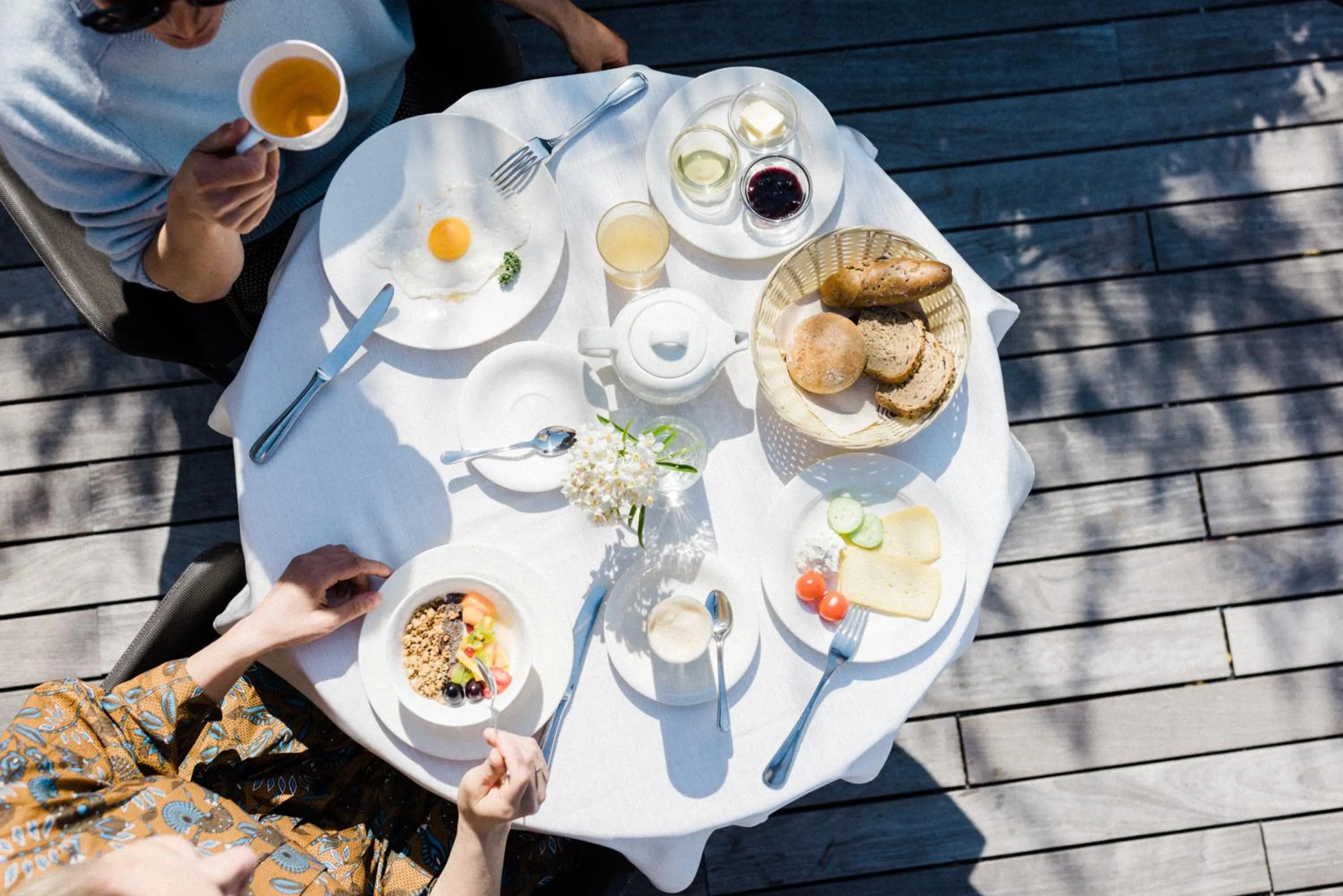 Breakfast in Hotel Paradies