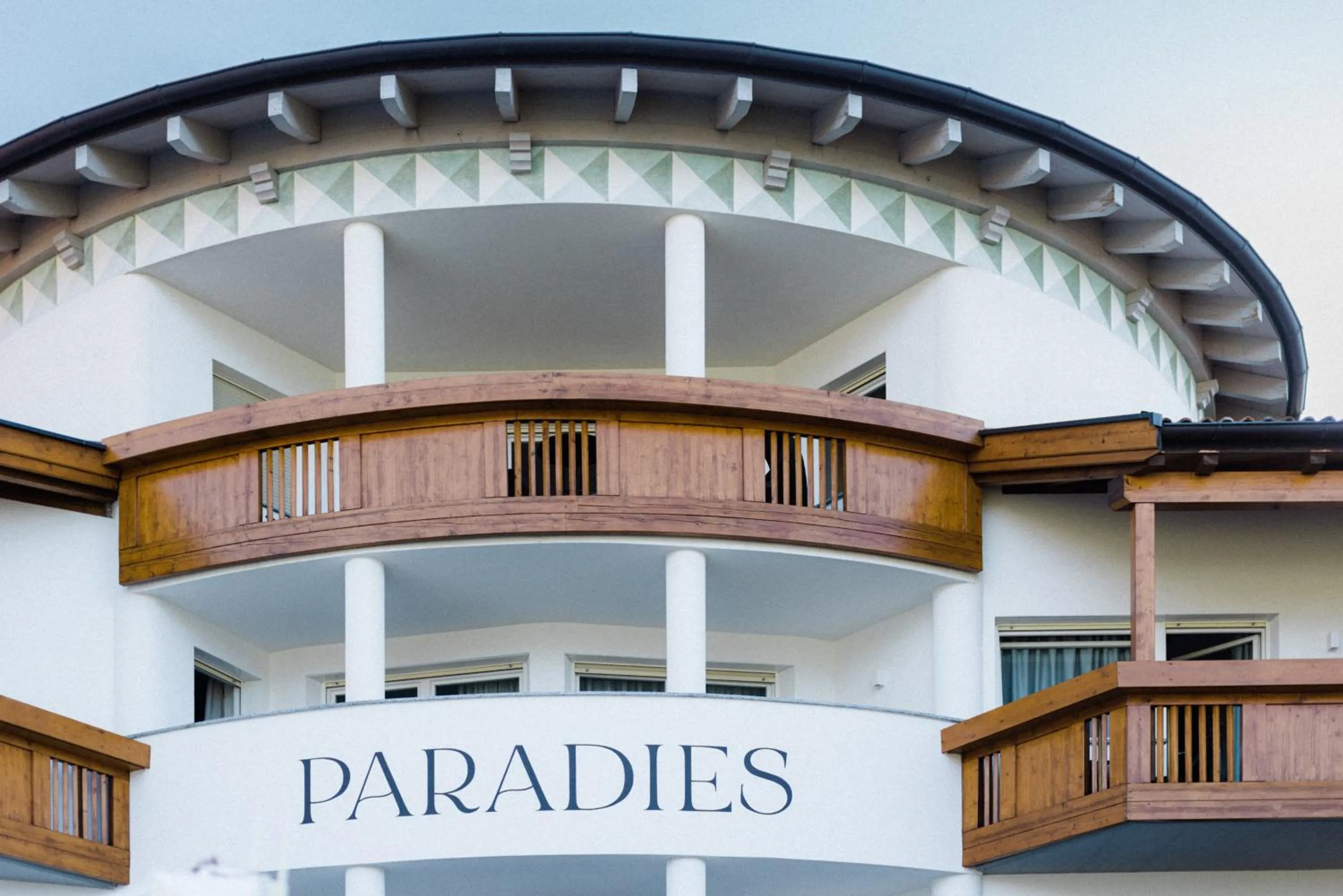 Property building in Hotel Paradies
