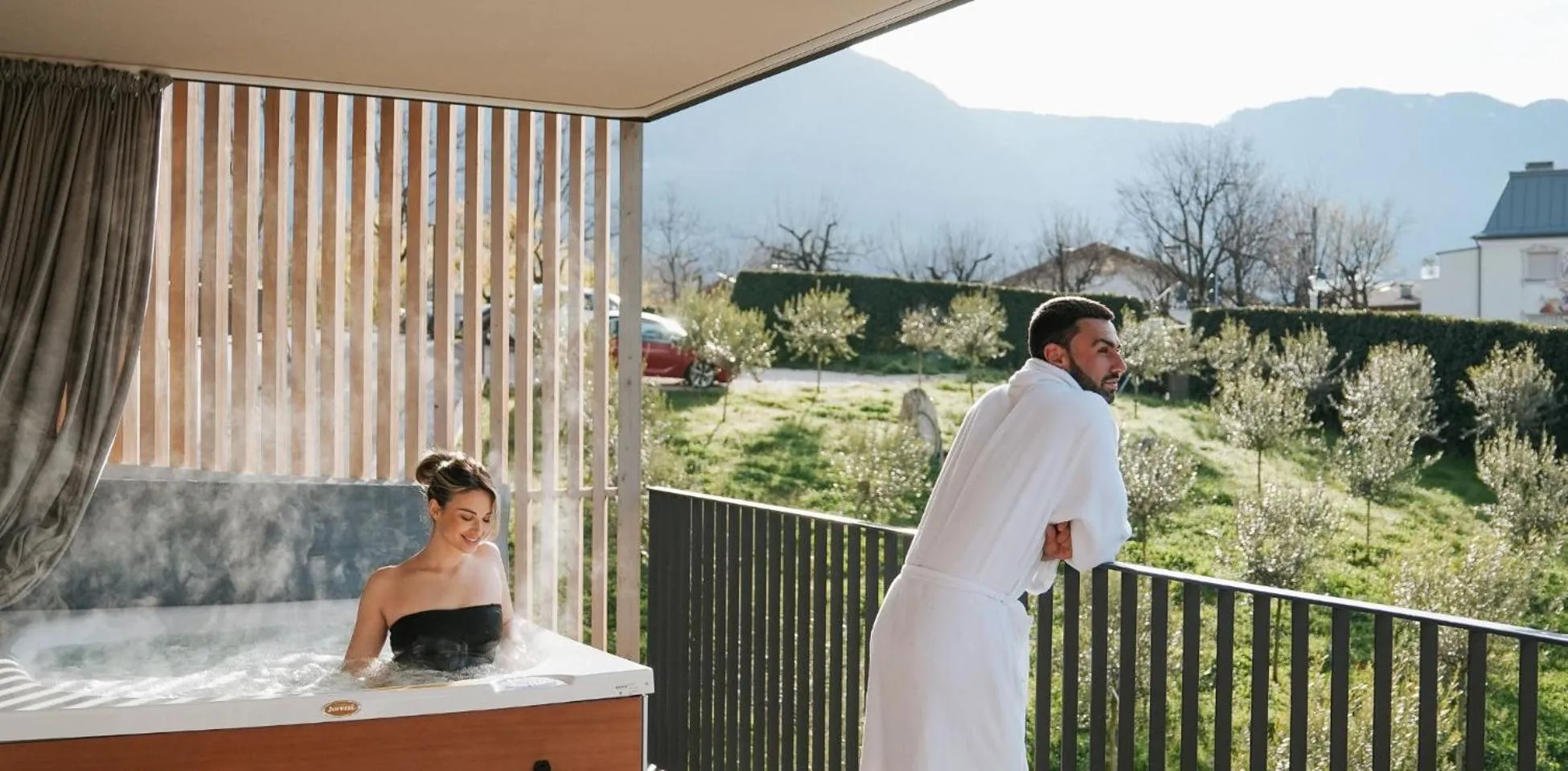 Natural landscape in Hotel Paradies