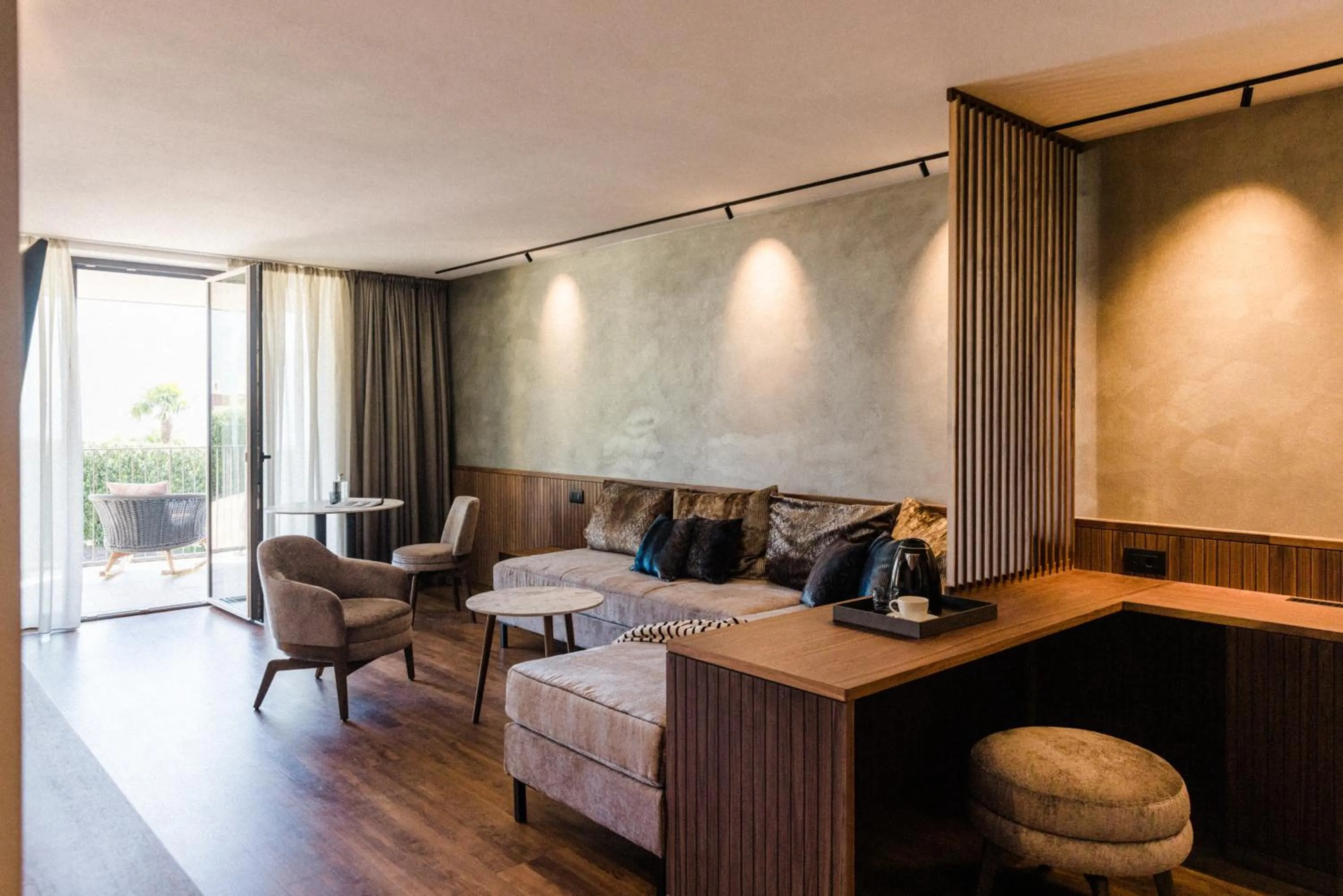 Living room in Hotel Paradies
