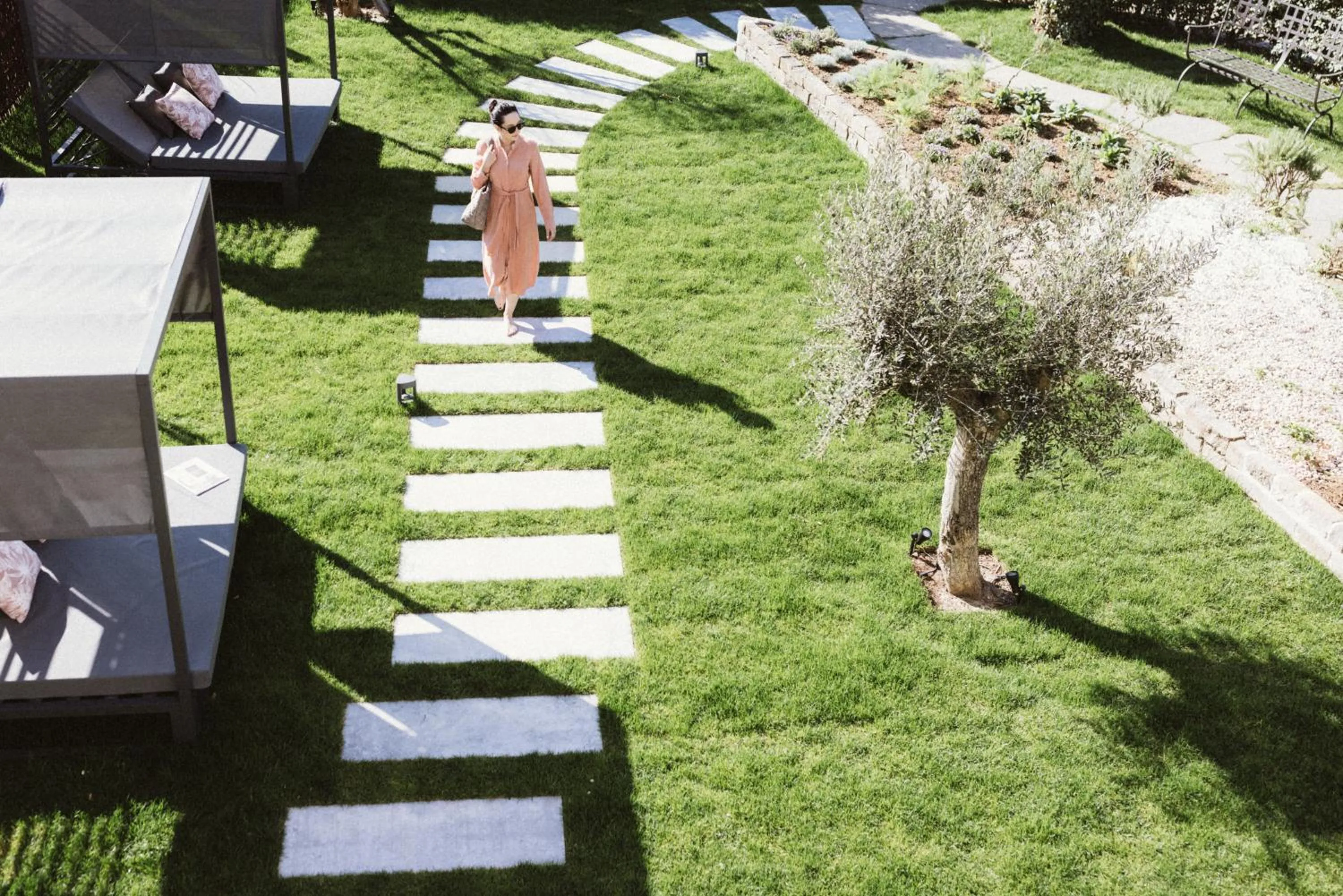 Garden in Hotel Paradies