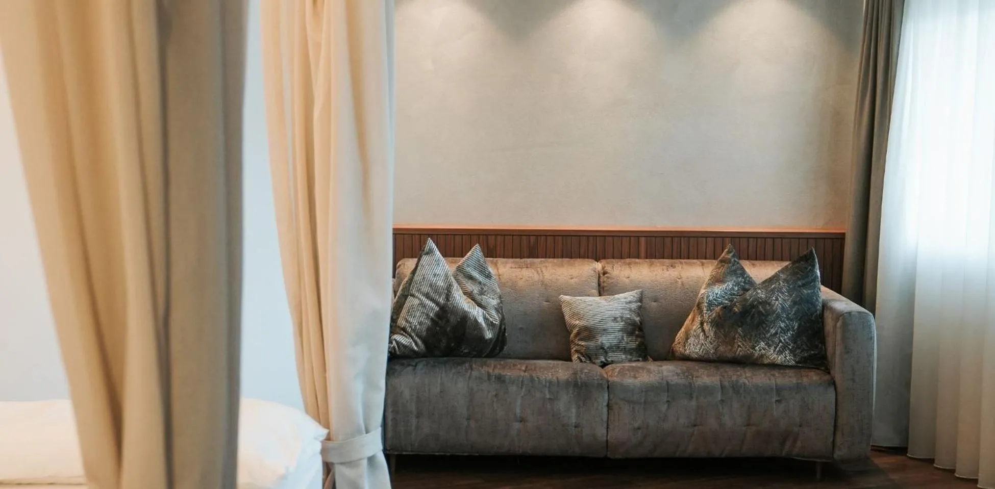 Seating area in Hotel Paradies